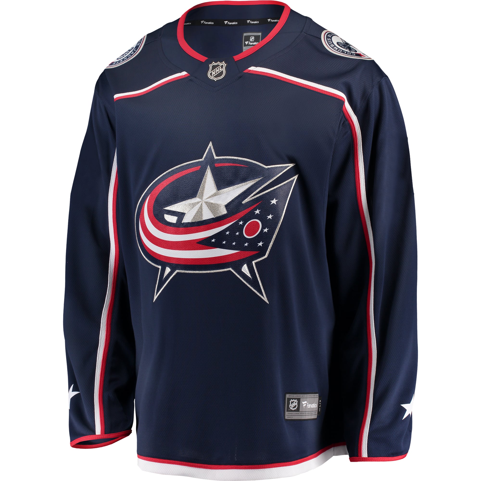 Columbus Blue Jackets Breakaway Home Jersey - Navy - Image 3