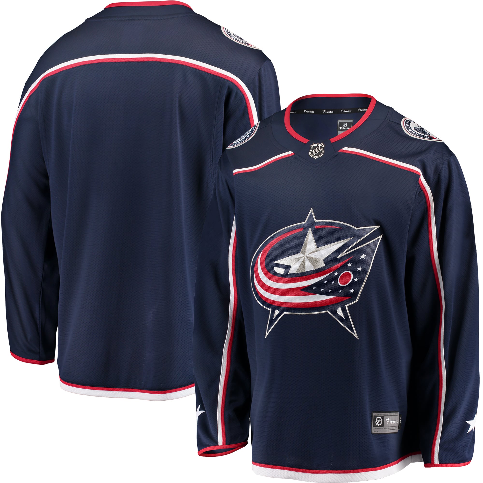 Columbus Blue Jackets Breakaway Home Jersey - Navy