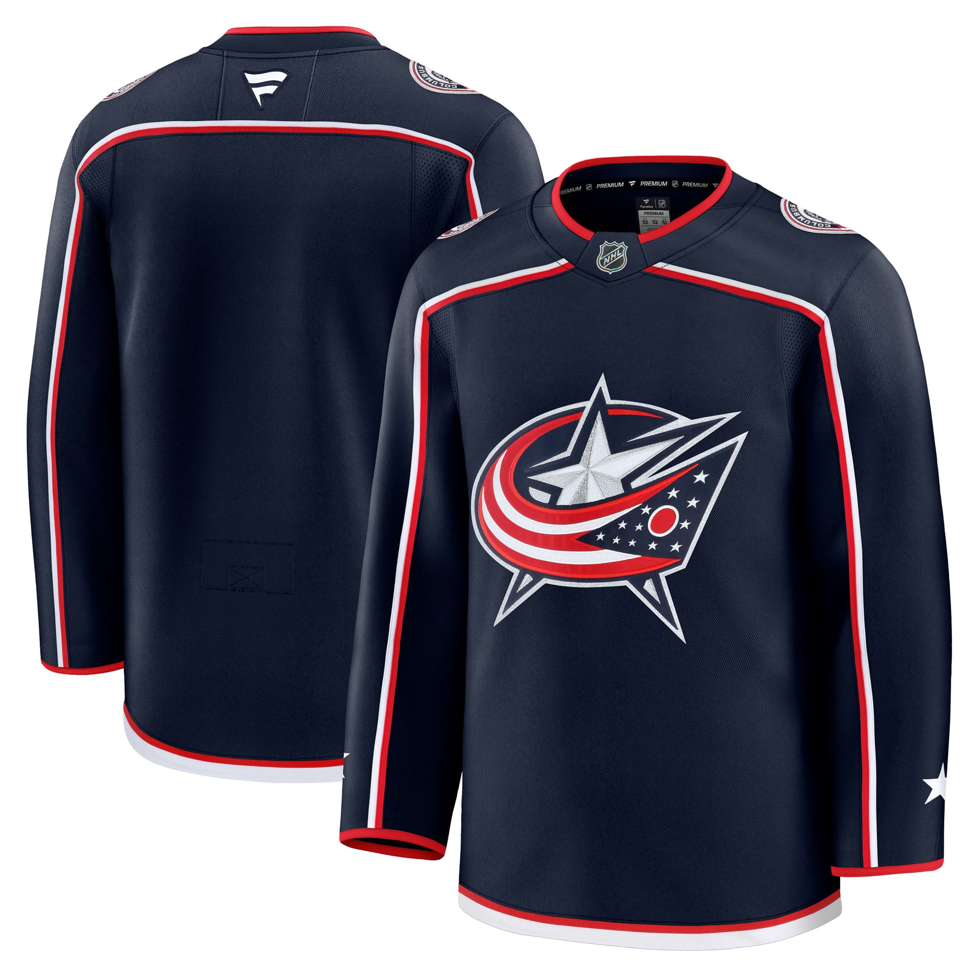 Columbus Blue Jackets Home Premium Jersey - Navy - Image 2