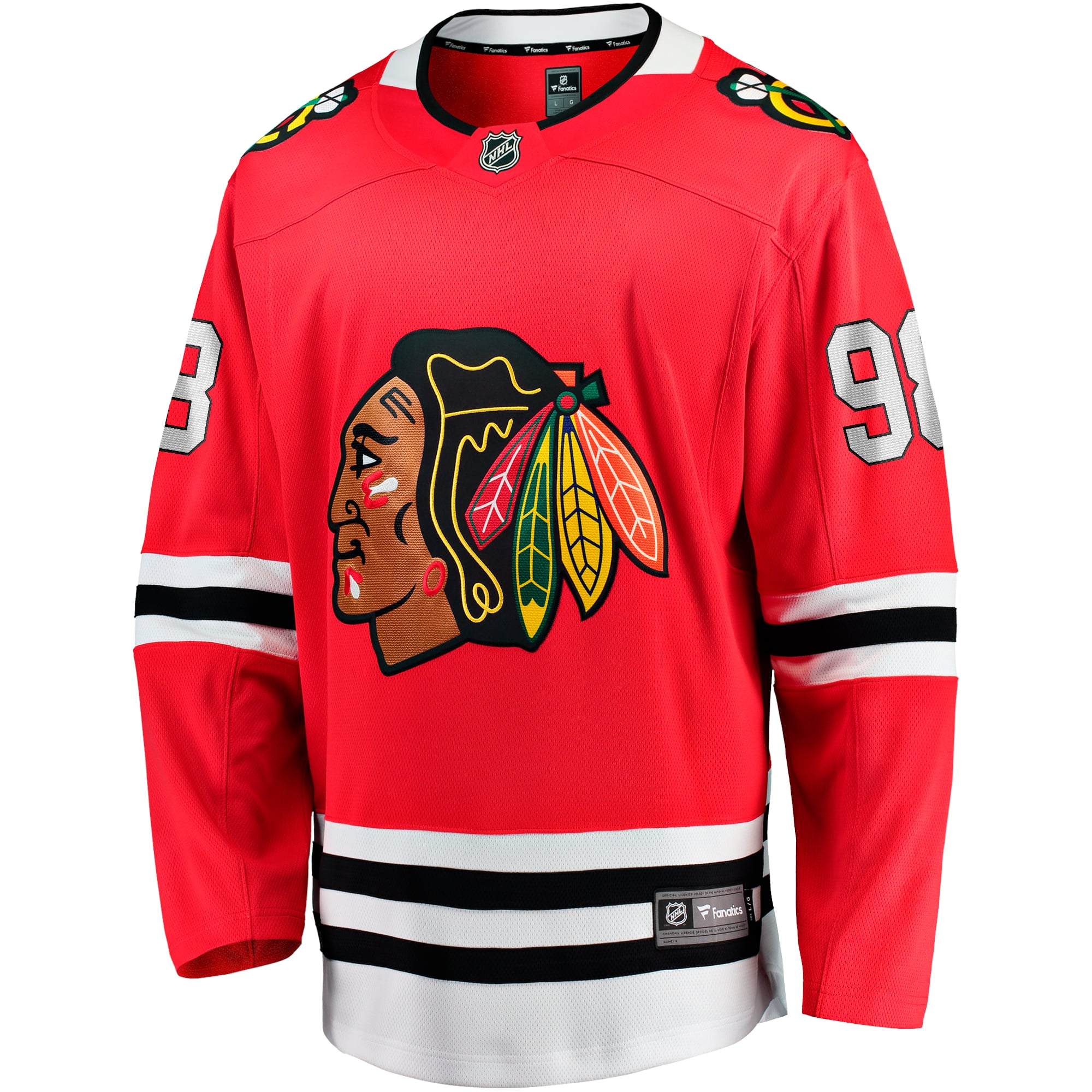 Connor Bedard Chicago Blackhawks Away Breakaway Player Jersey - Red - Image 3