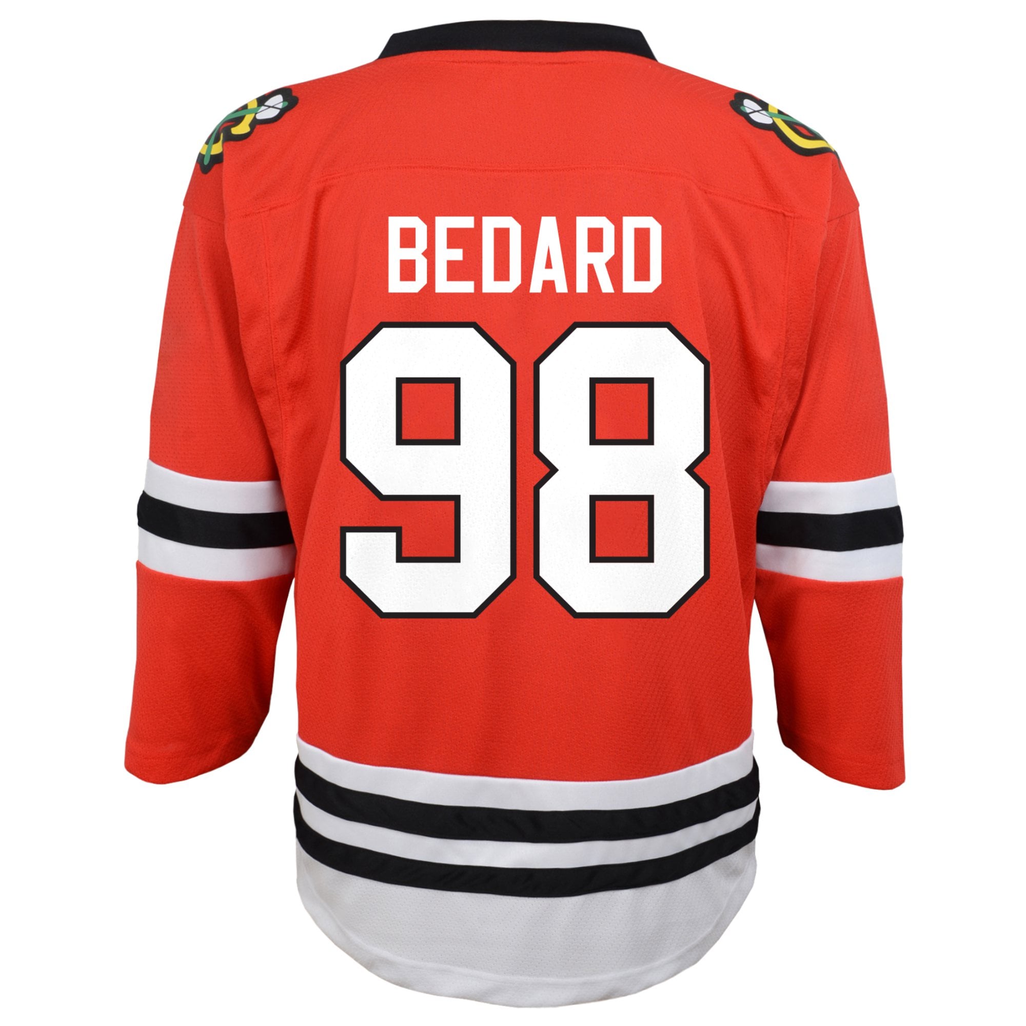 Connor Bedard Chicago Blackhawks Youth Away Player Jersey - Red - Image 4