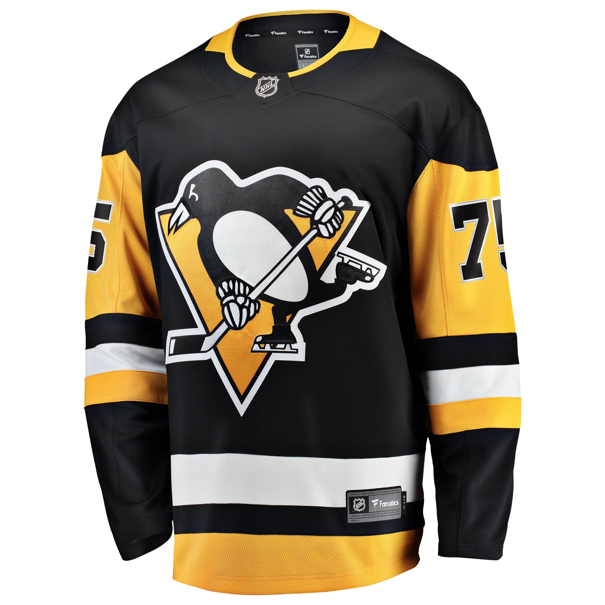 Connor Clifton Pittsburgh Penguins Home Breakaway Jersey - Black - Image 3