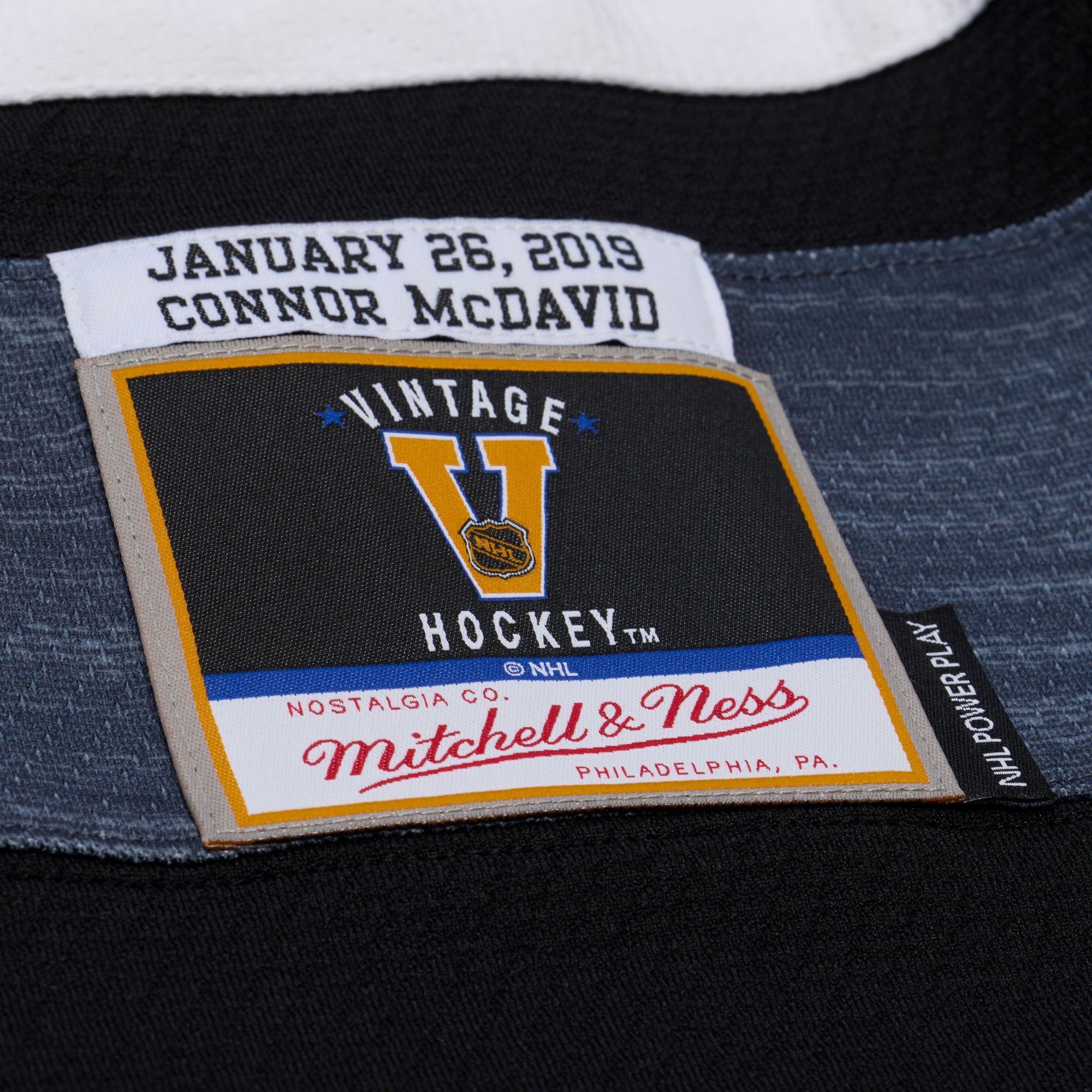 Connor McDavid 2019 All-Star Game Power Play Jersey - Black - Image 7