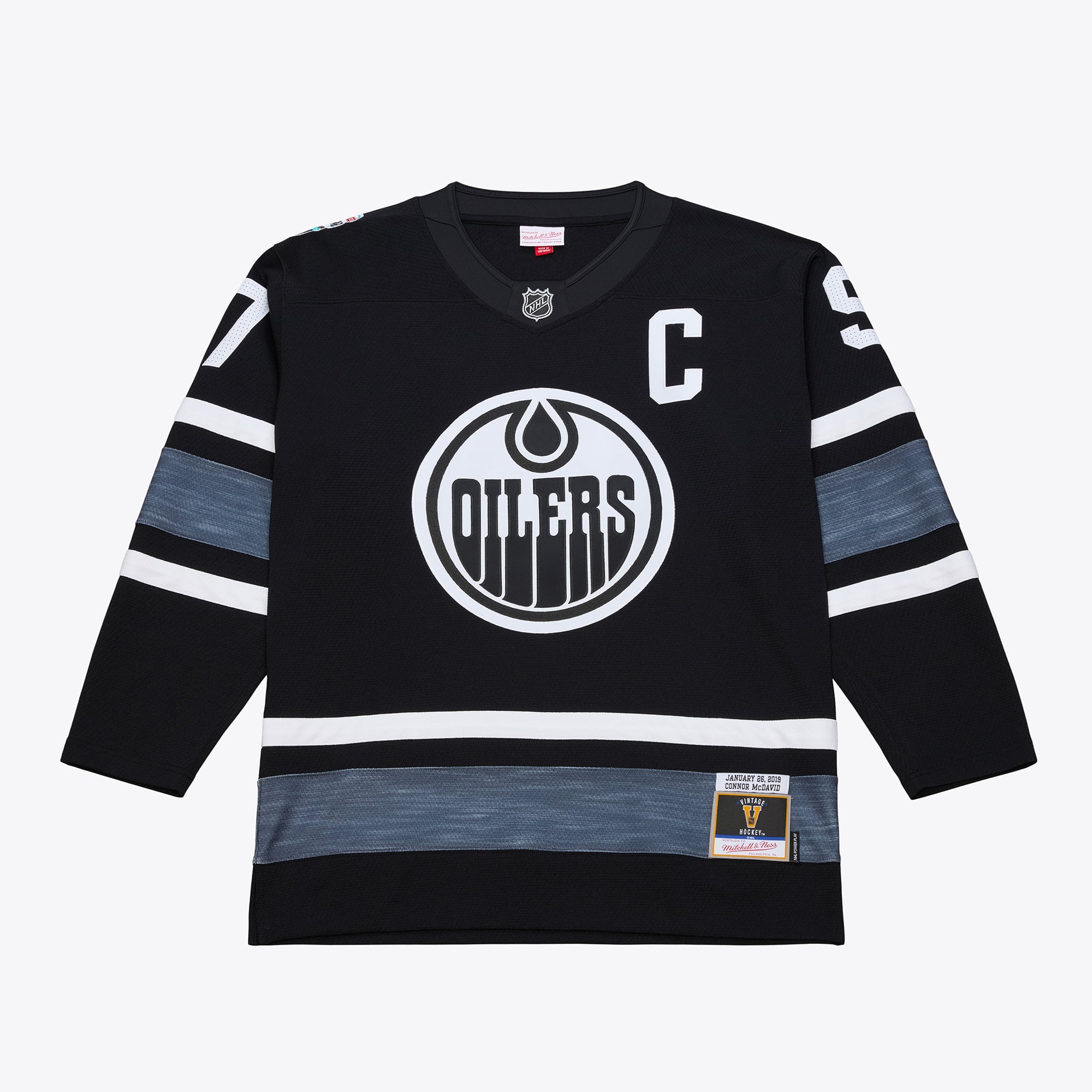 Connor McDavid 2019 All-Star Game Power Play Jersey - Black - Image 2