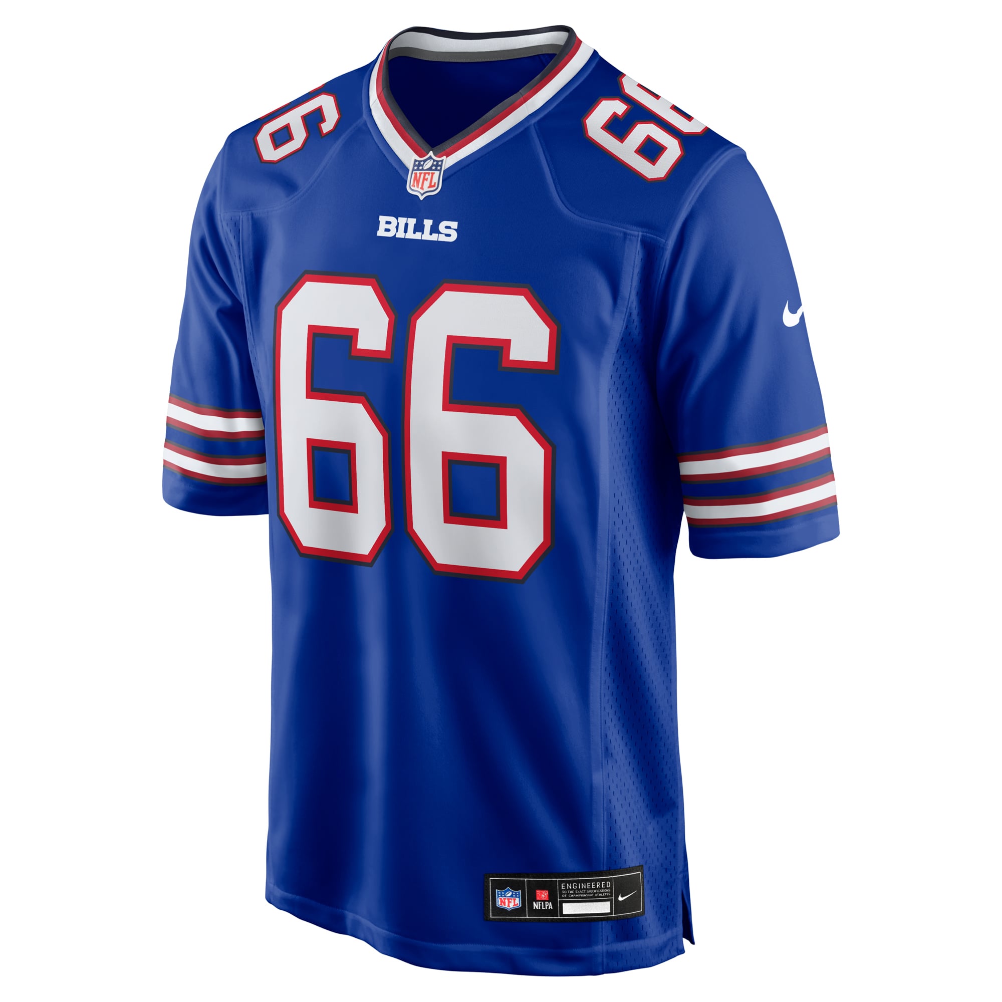 Connor McGovern Buffalo Bills Game Player Jersey - Royal - Image 3