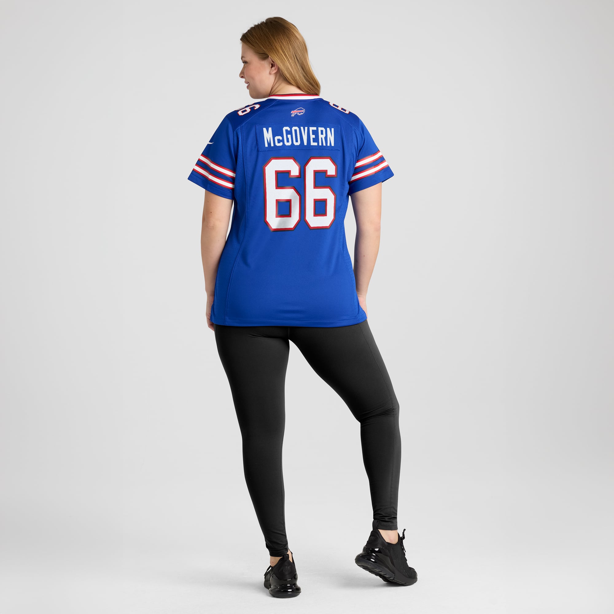 Connor McGovern Buffalo Bills Women's Game Player Jersey - Royal - Image 8