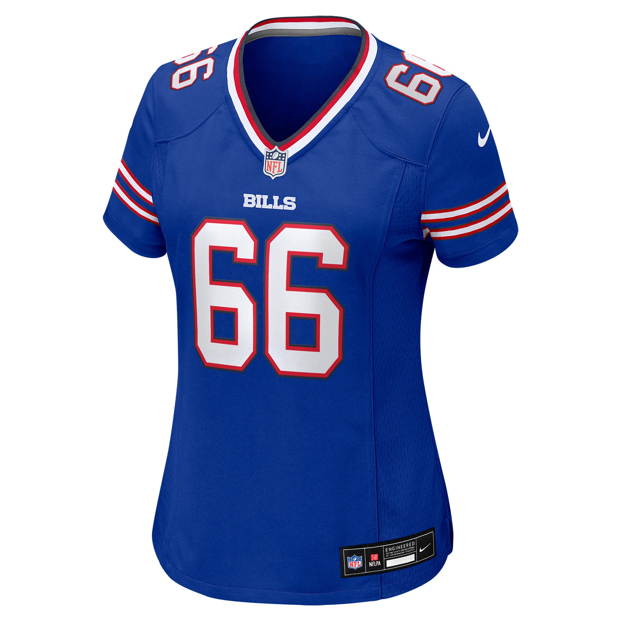 Connor McGovern Buffalo Bills Women's Game Player Jersey - Royal - Image 3