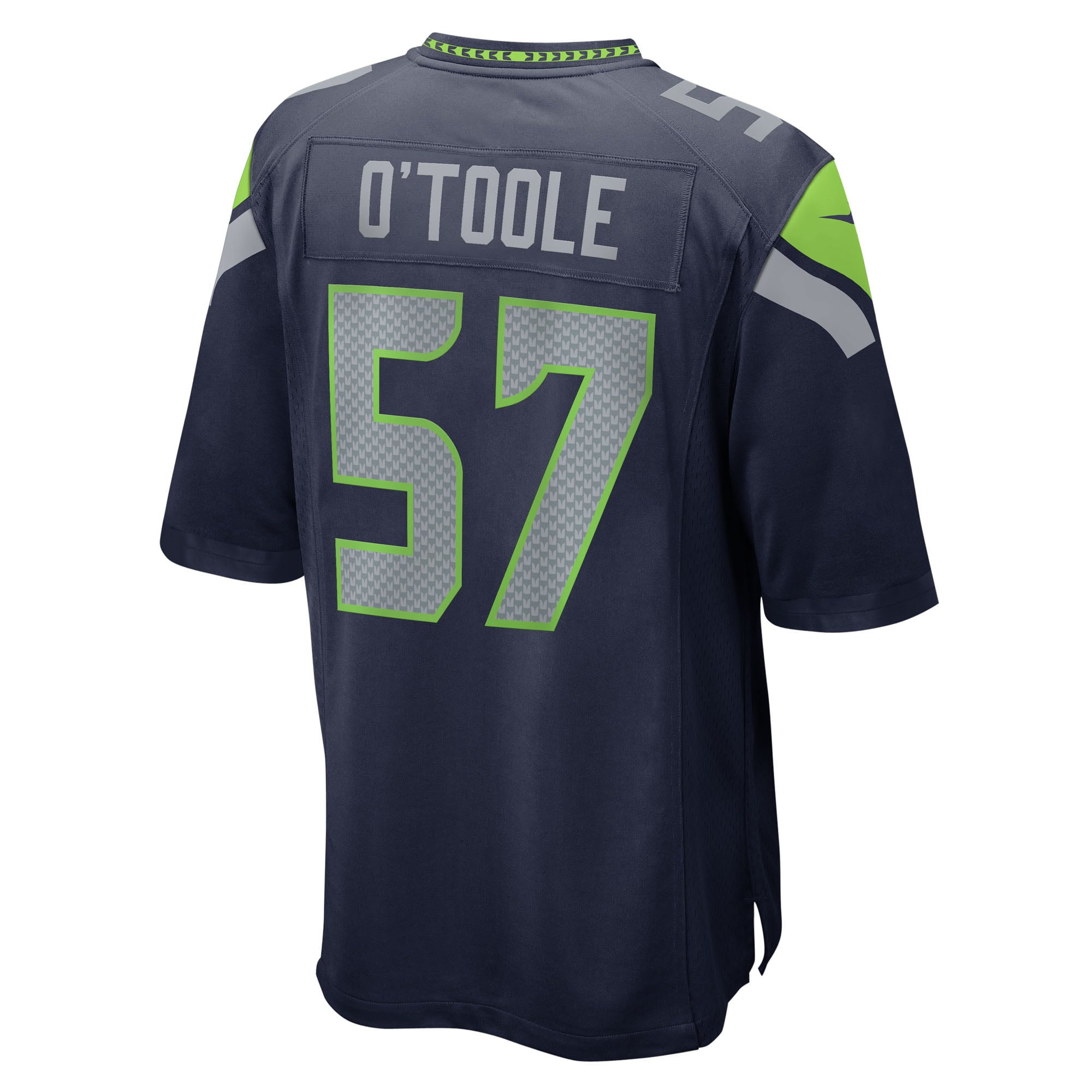 Connor O'Toole Seattle Seahawks Team Game Jersey - College Navy - Image 4