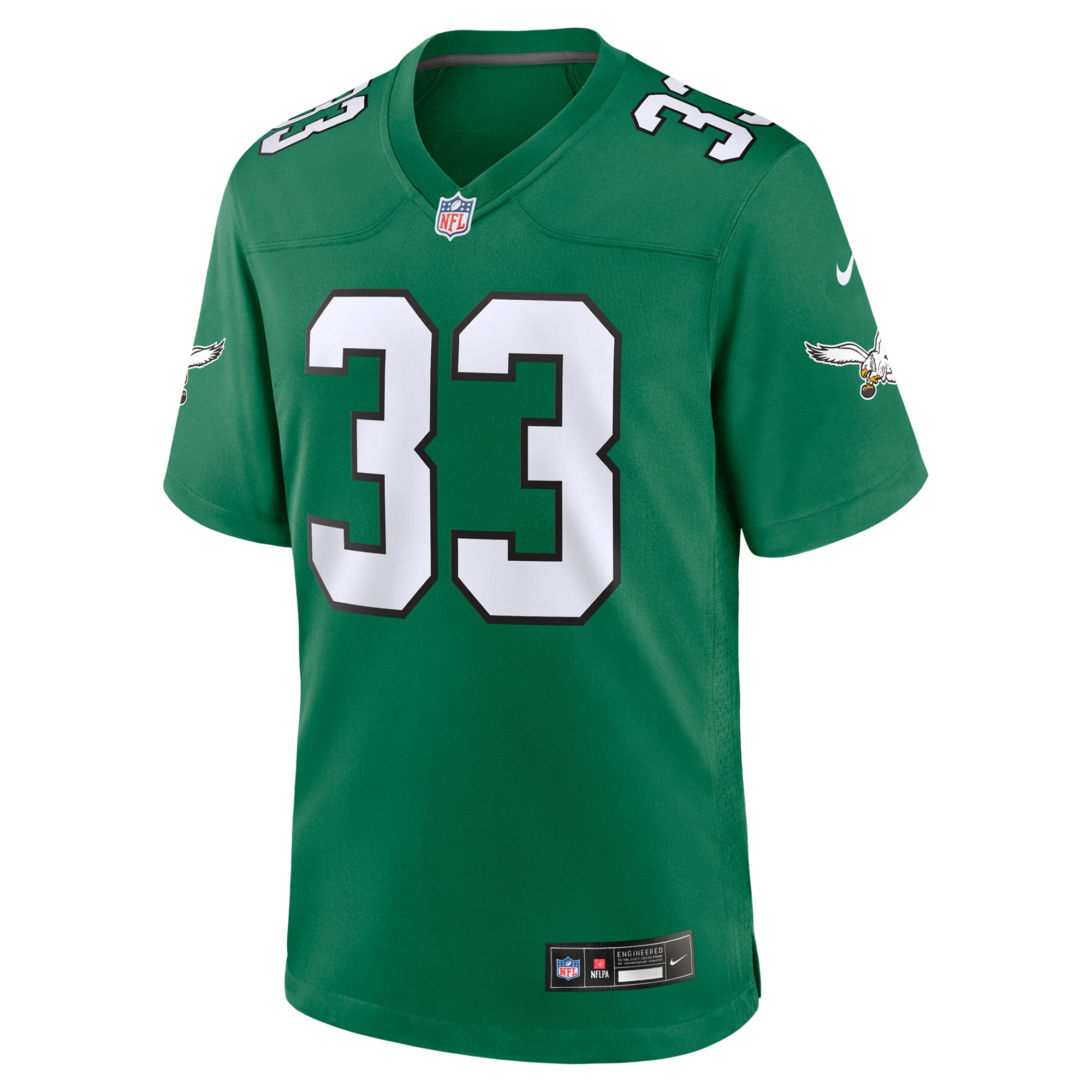 Cooper DeJean Philadelphia Eagles Team Game Jersey - Midnight Green - Kelly Green - Image 3