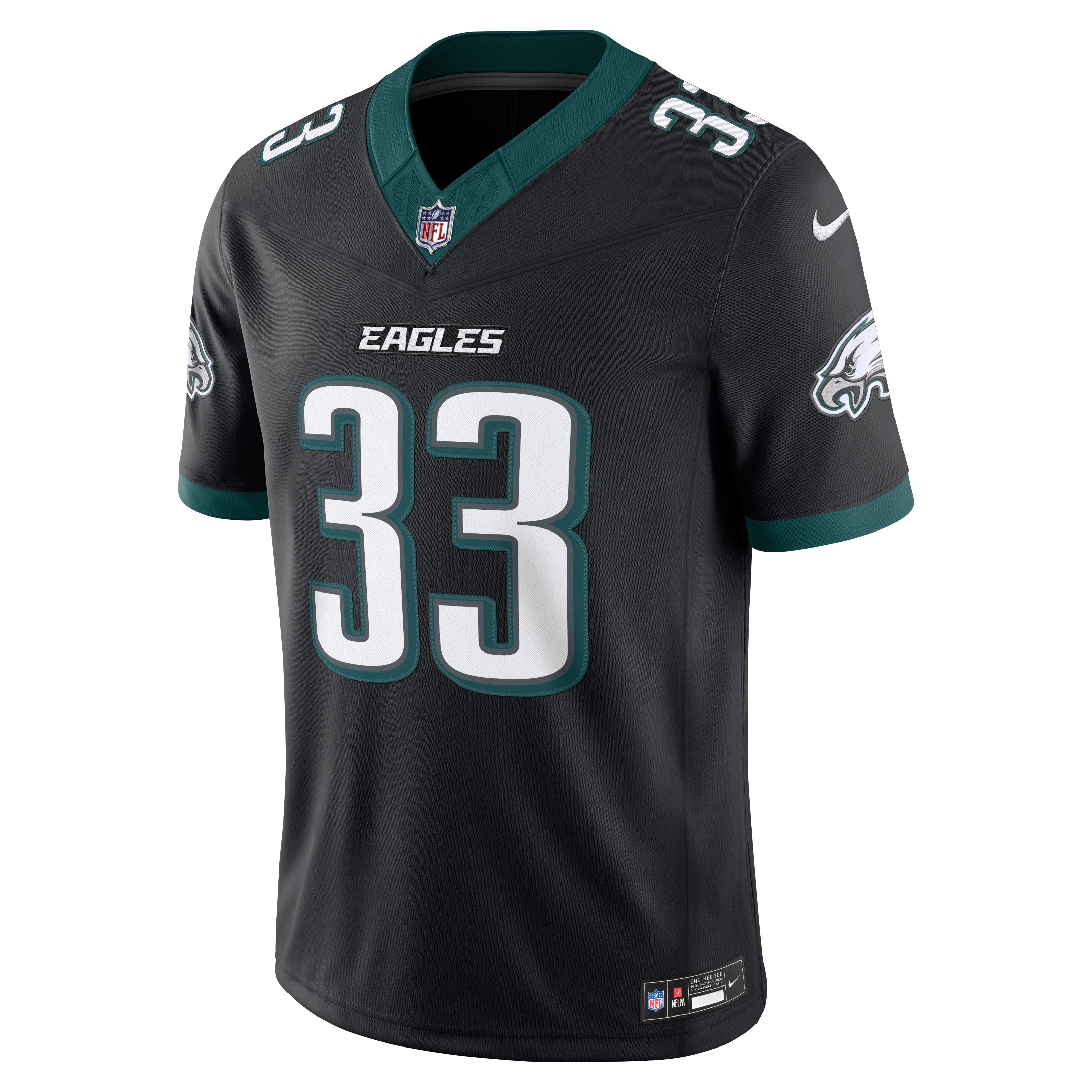 Cooper DeJean Philadelphia Eagles Vapor F.U.S.E. Stitched Limited Jersey - Black - Image 3
