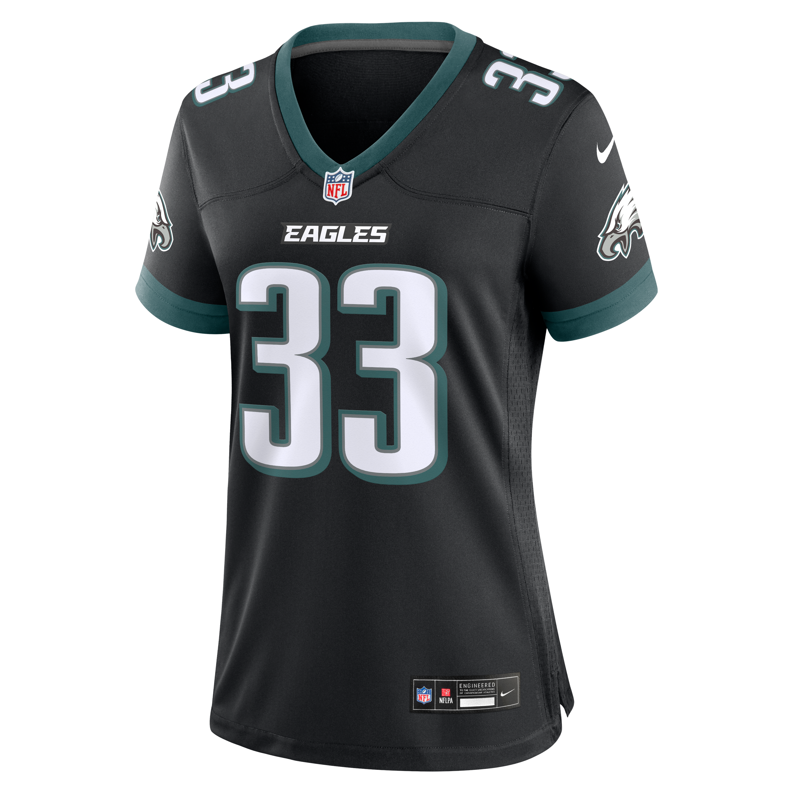 Cooper DeJean Philadelphia Eagles Women's Alternate Game Jersey - Kelly Green - Black - Image 3
