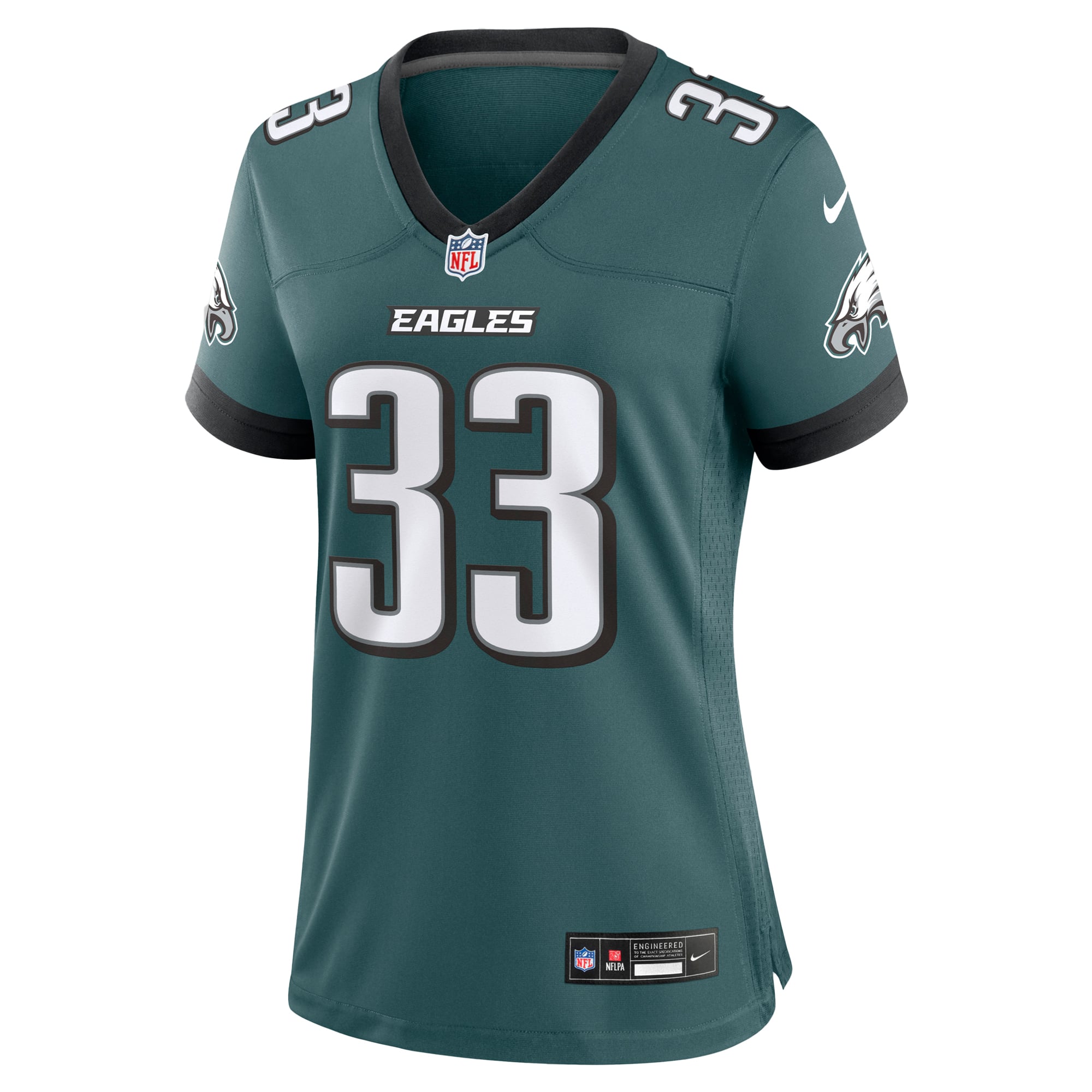 Cooper DeJean Philadelphia Eagles Women's Alternate Game Jersey - Kelly Green - Midnight Green - Image 3