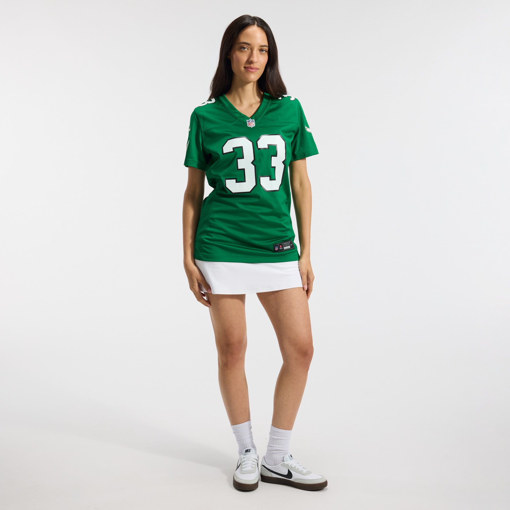Cooper DeJean Philadelphia Eagles Women's Team Game Jersey - Midnight Green - Kelly Green - Image 6