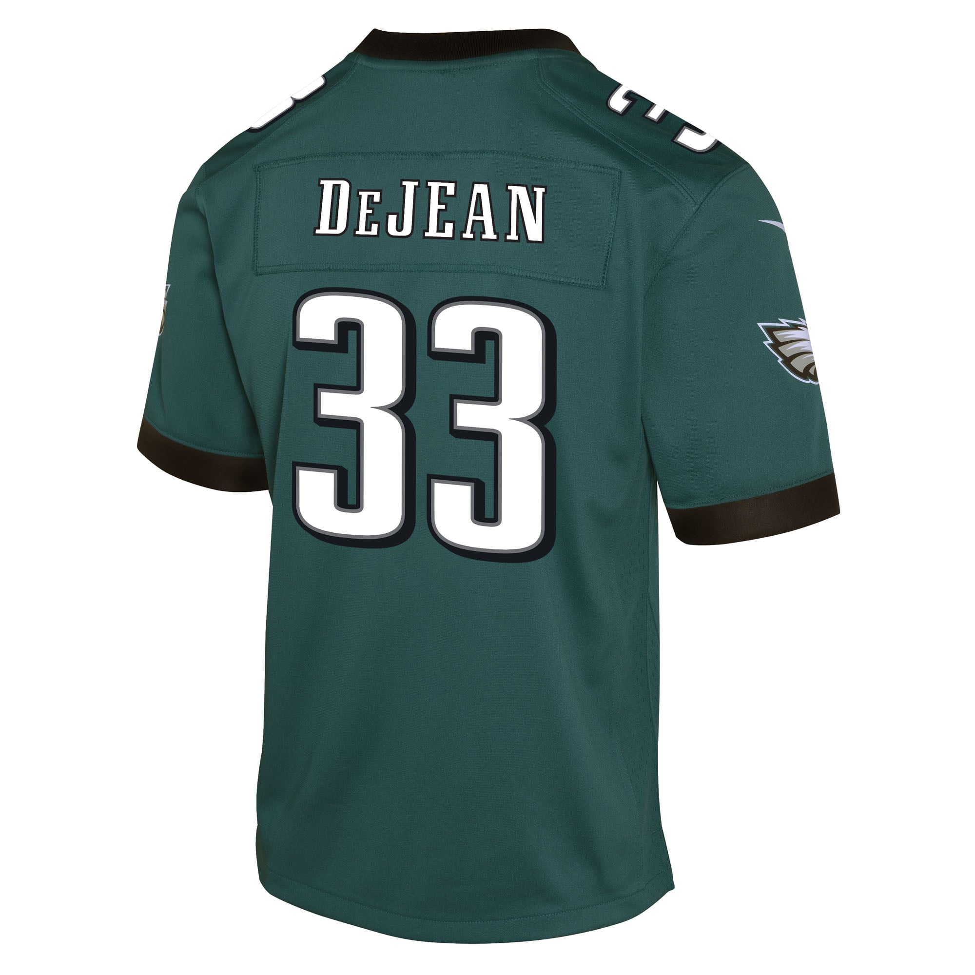 Cooper DeJean Philadelphia Eagles Youth Game Player Jersey - Midnight Green - Image 4