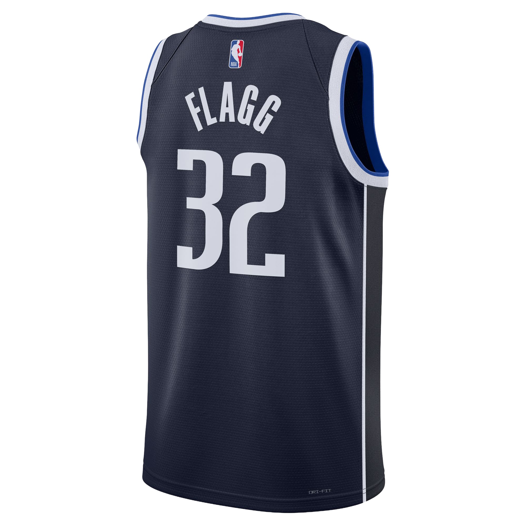 Cooper Flagg Dallas Mavericks Jordan Brand Unisex Swingman Jersey - Navy - Statement Edition - Image 4