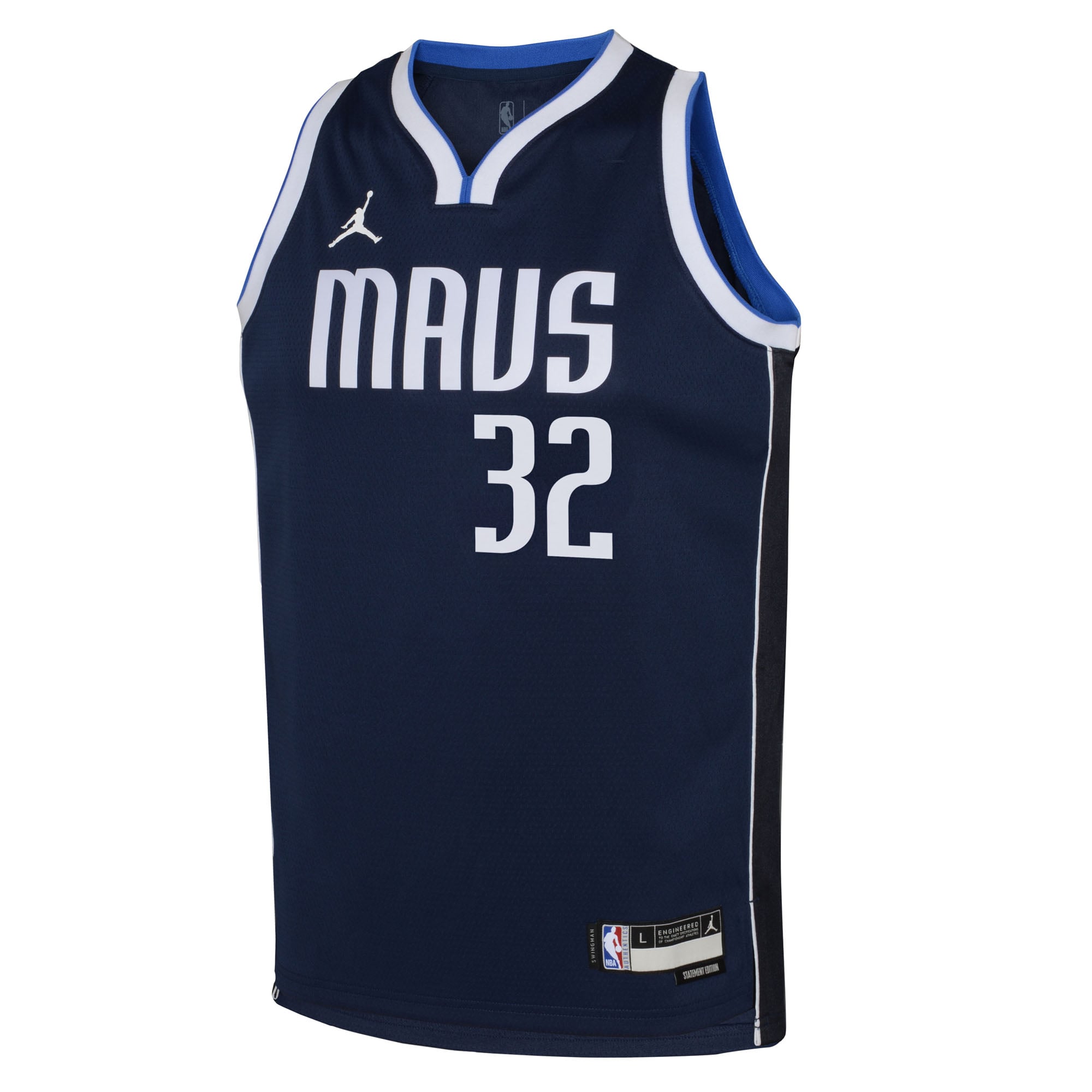 Cooper Flagg Dallas Mavericks Jordan Brand Youth Swingman Jersey - Statement Edition - Navy - Image 3