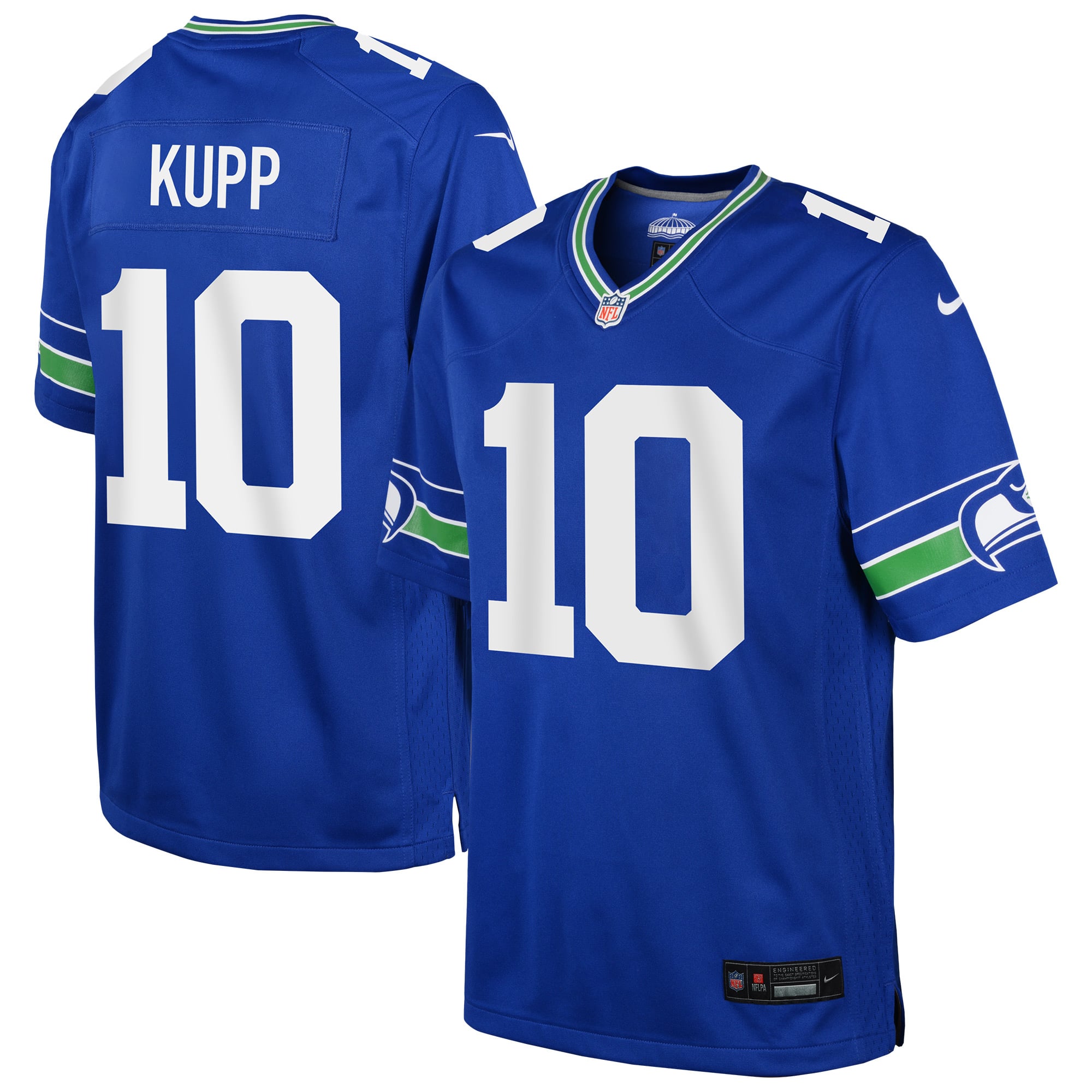 Cooper Kupp Seattle Seahawks Youth Game Jersey - Royal - Image 2