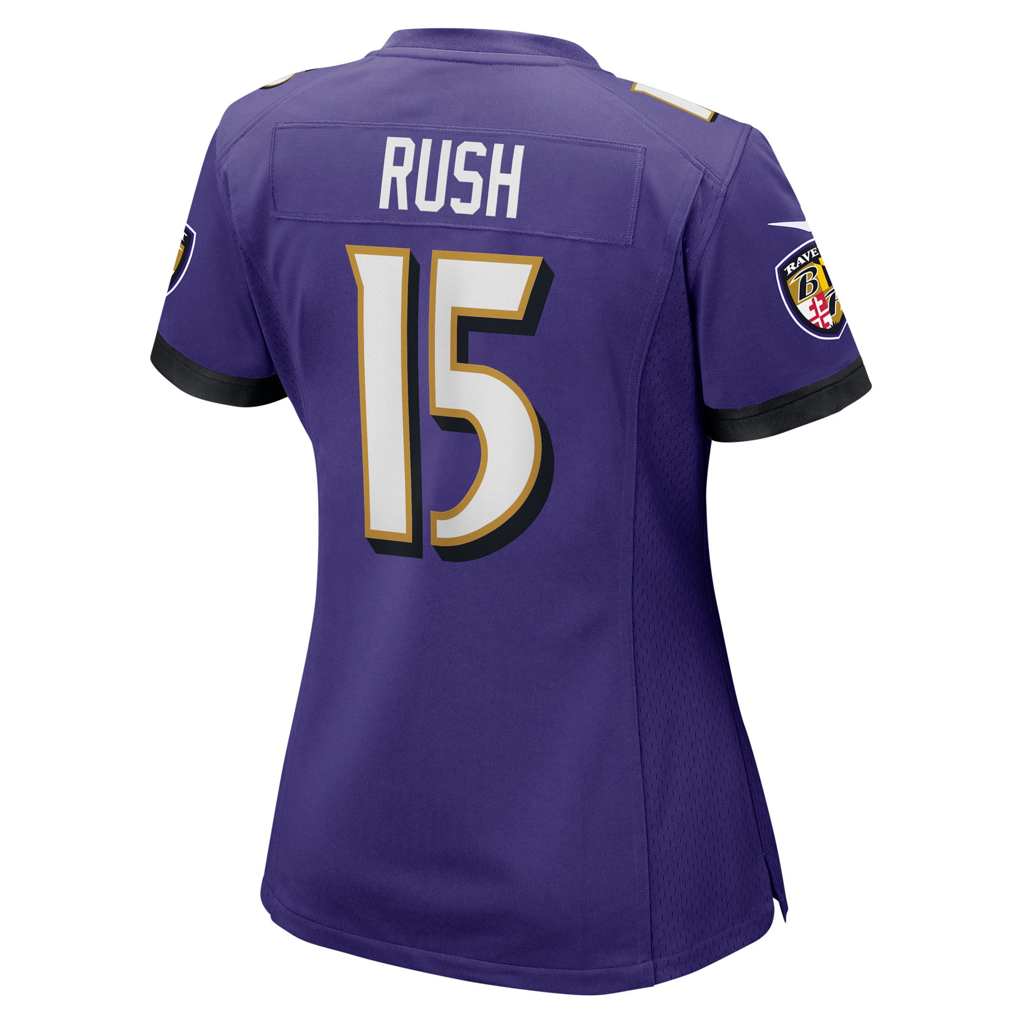 Cooper Rush Baltimore Ravens Women's Team Game Jersey - Purple - Image 4