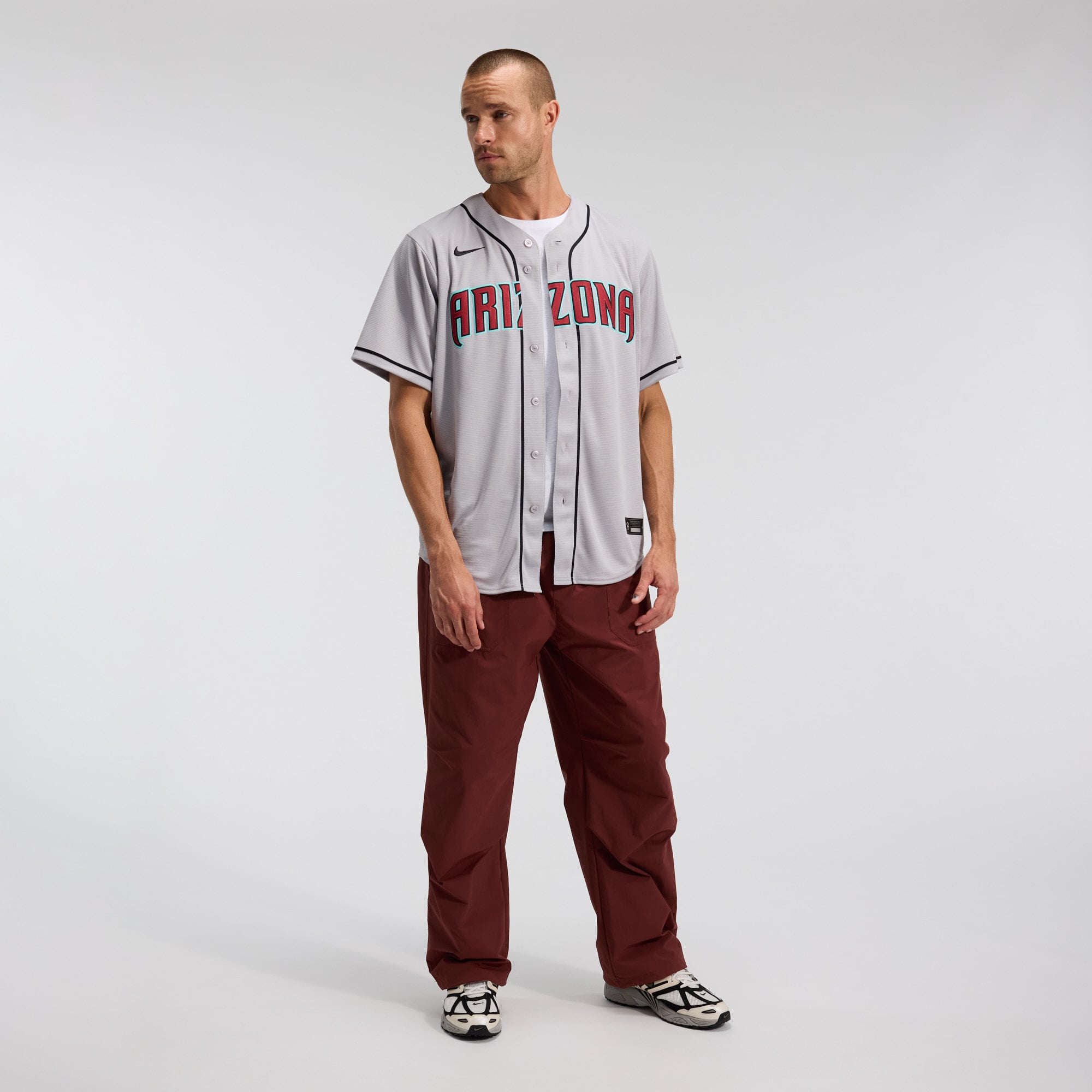 Corbin Carroll Arizona Diamondbacks Alternate 2 Jersey - Gray - Image 6