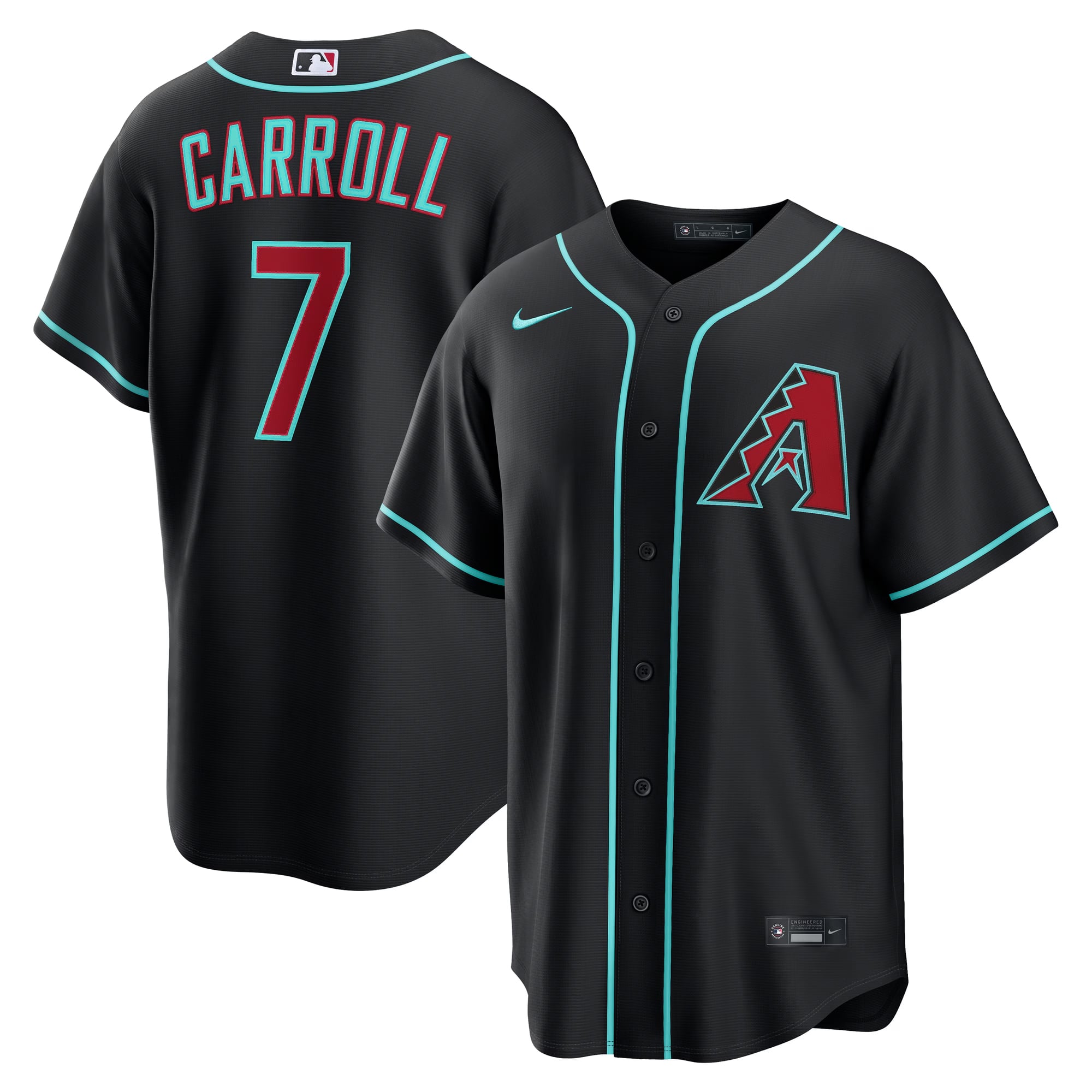 Corbin Carroll Arizona Diamondbacks Alternate Jersey - Black