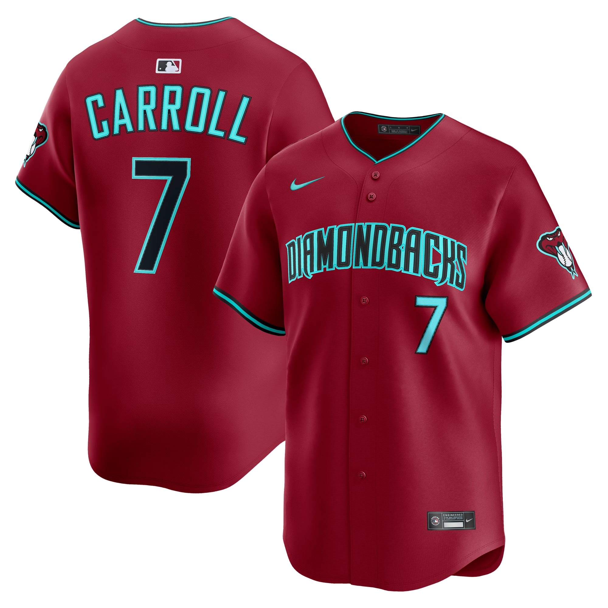 Corbin Carroll Arizona Diamondbacks Alternate Limited Jersey - Red - Crimson