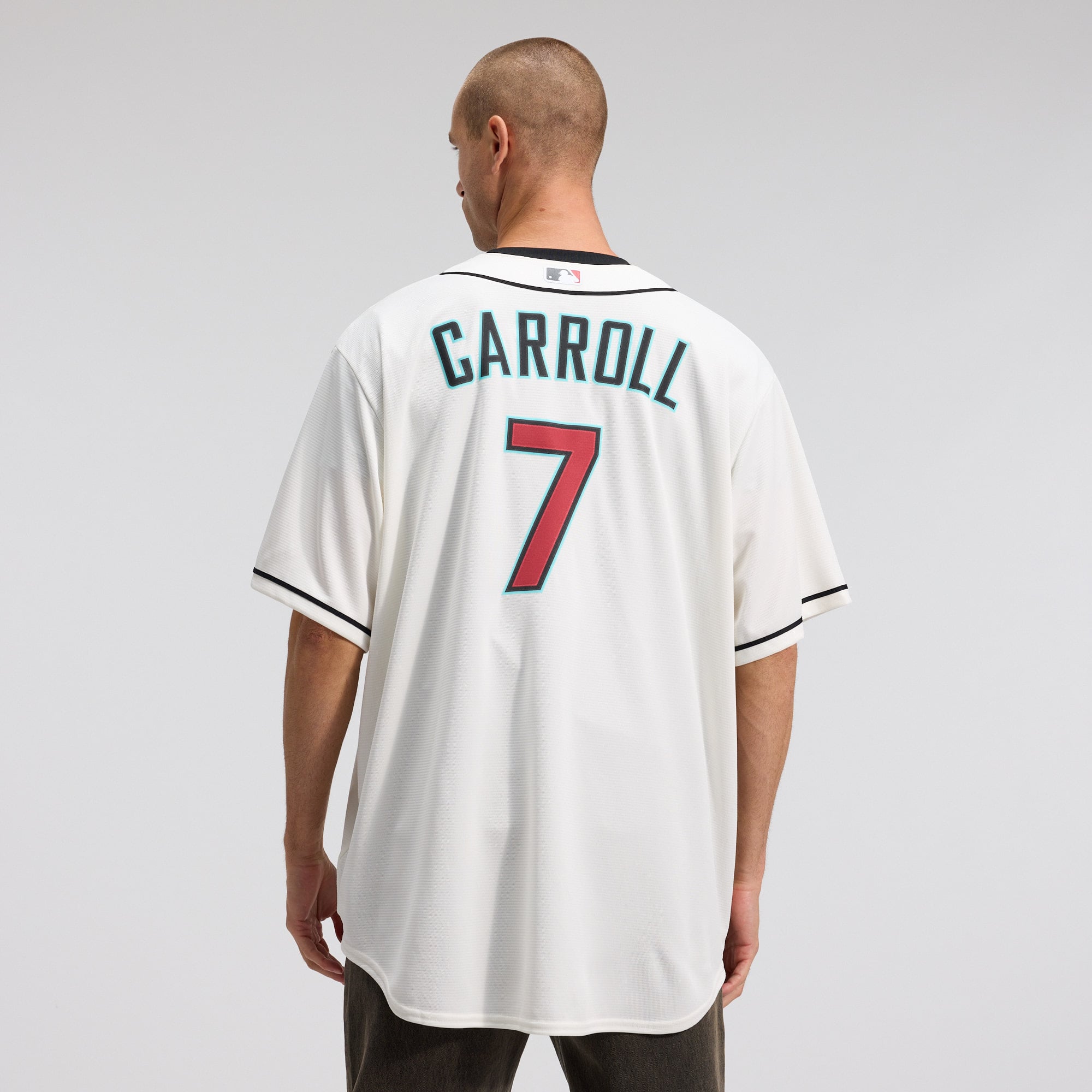Corbin Carroll Arizona Diamondbacks Home Jersey - Cream - Image 4