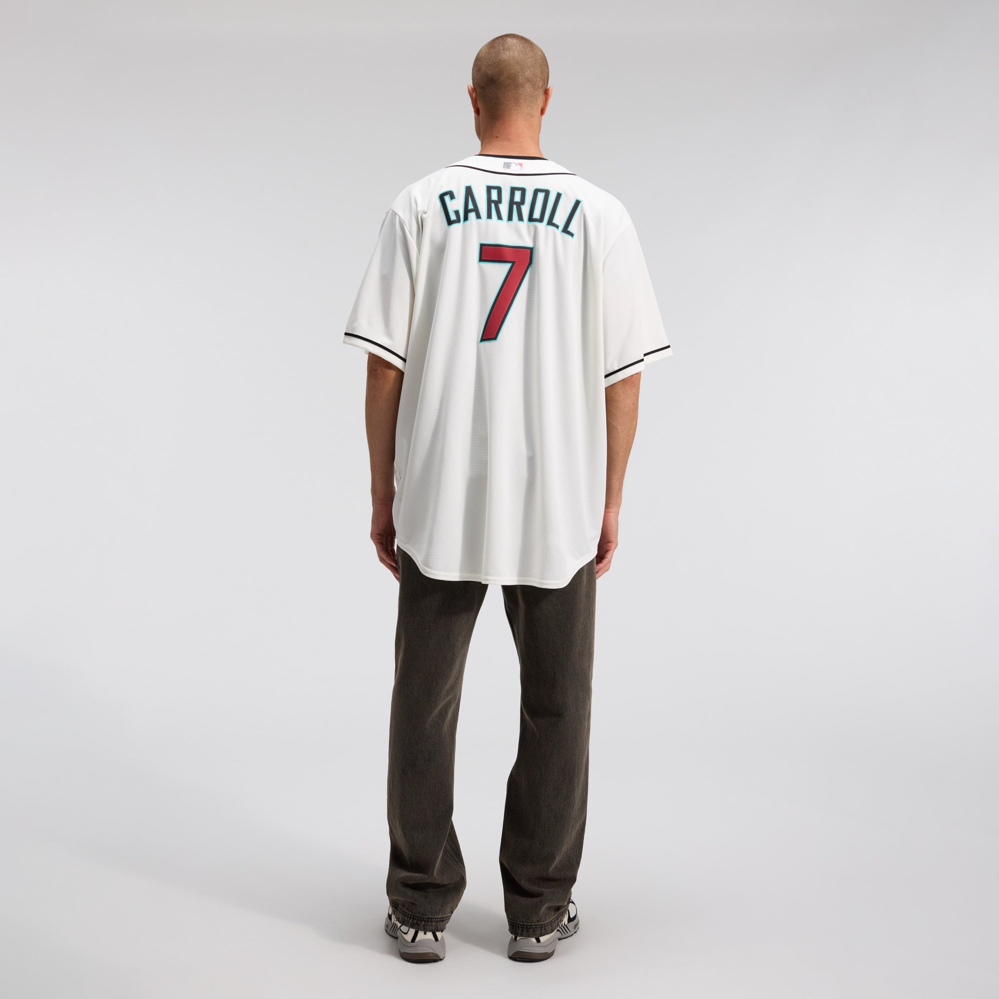 Corbin Carroll Arizona Diamondbacks Home Jersey - Cream - Image 6