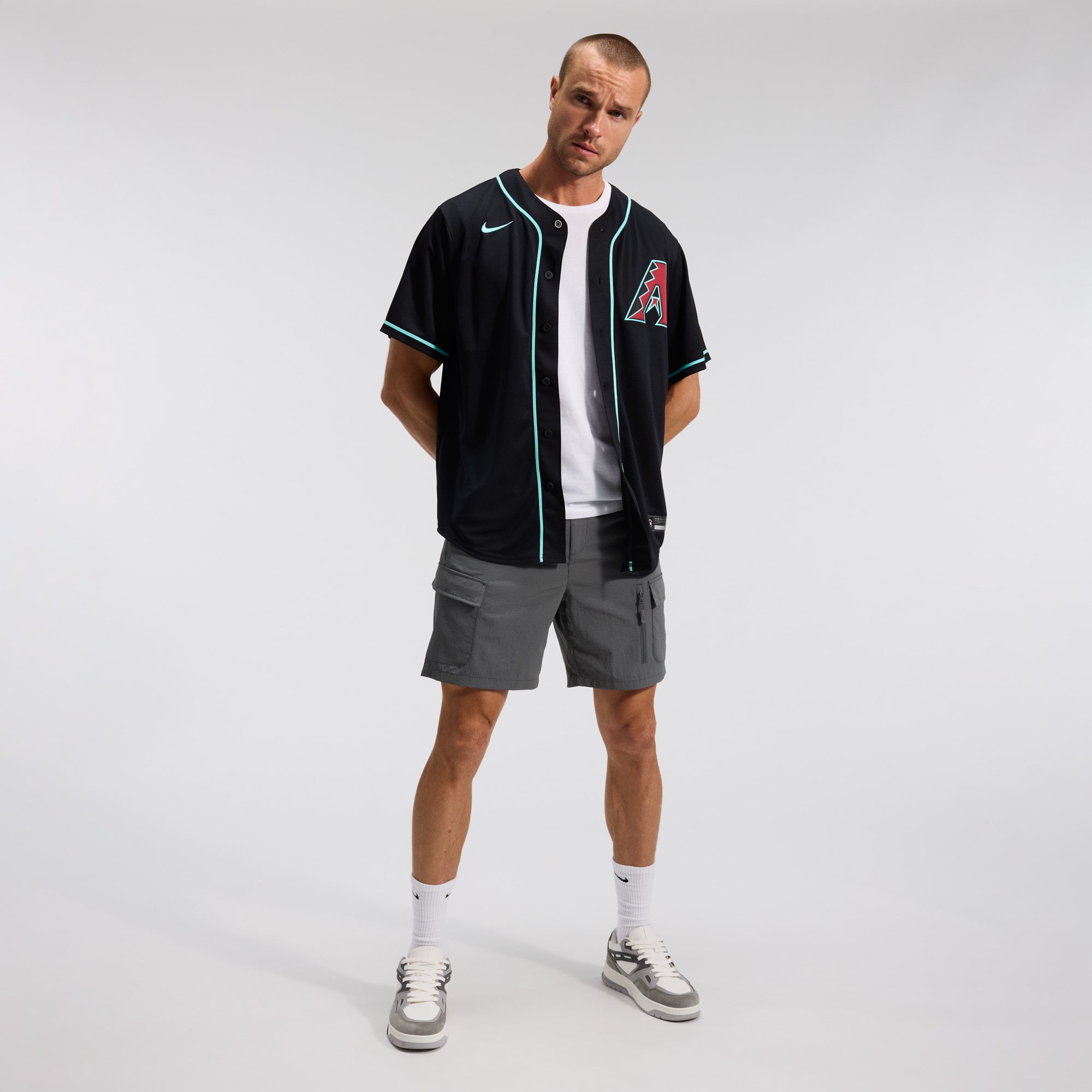 Corbin Carroll Arizona Diamondbacks Road Jersey - Black - Image 6