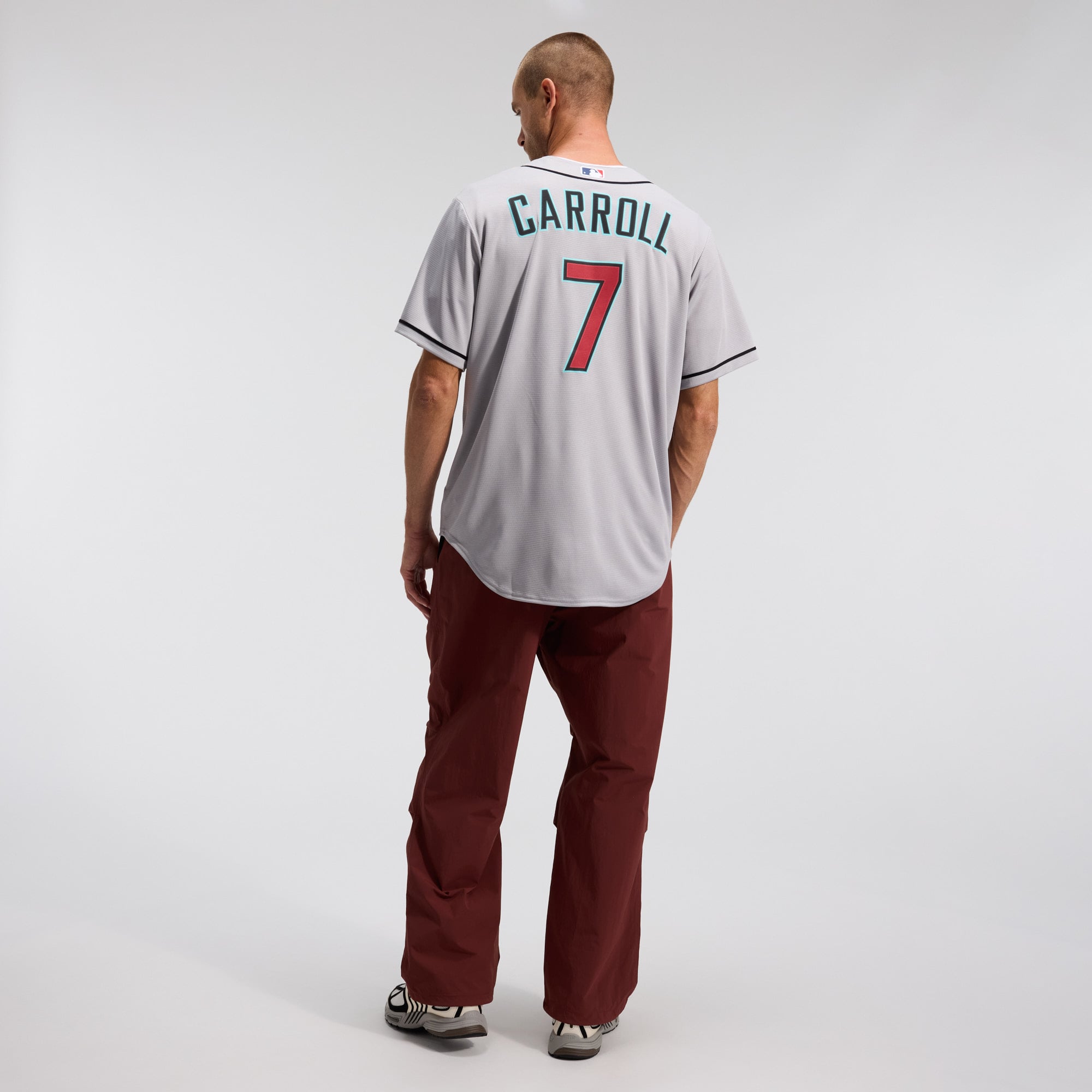 Corbin Carroll Arizona Diamondbacks Road Jersey - Gray - Image 7
