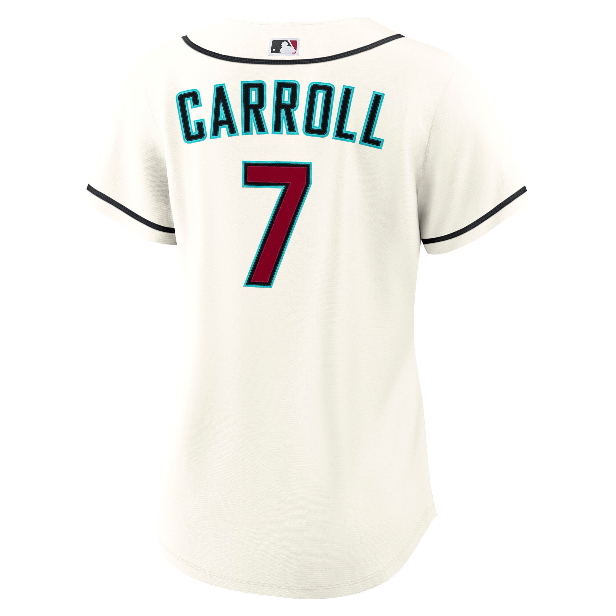 Corbin Carroll Arizona Diamondbacks Women's Home Jersey - Cream - Image 4