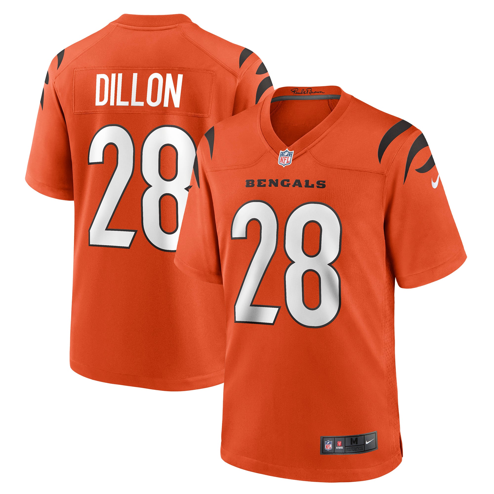 Corey Dillon Cincinnati Bengals Retired Player Alternate Game Jersey - Orange - Image 2