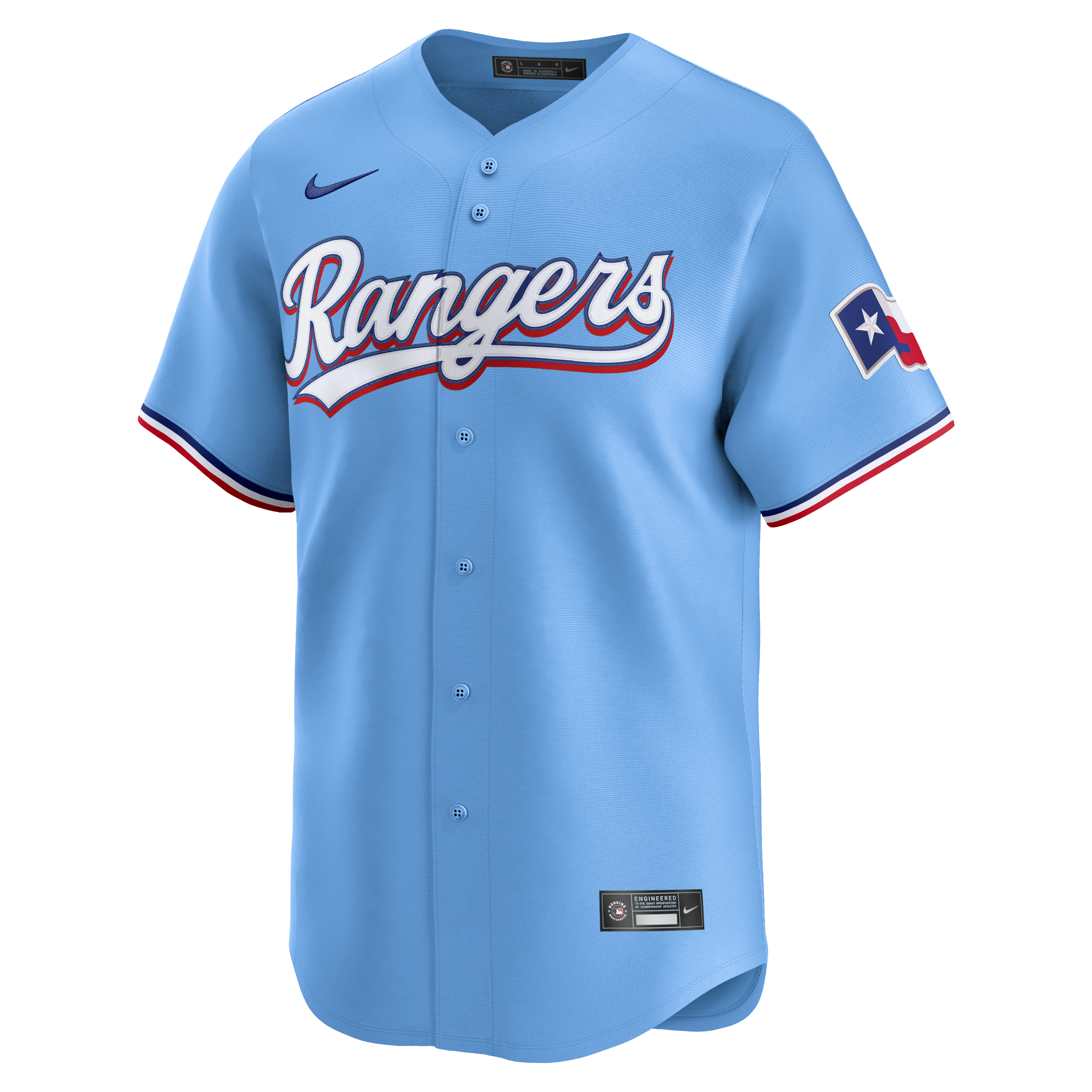 Corey Seager Texas Rangers Alternate Limited Player Jersey - Light Blue - Image 8