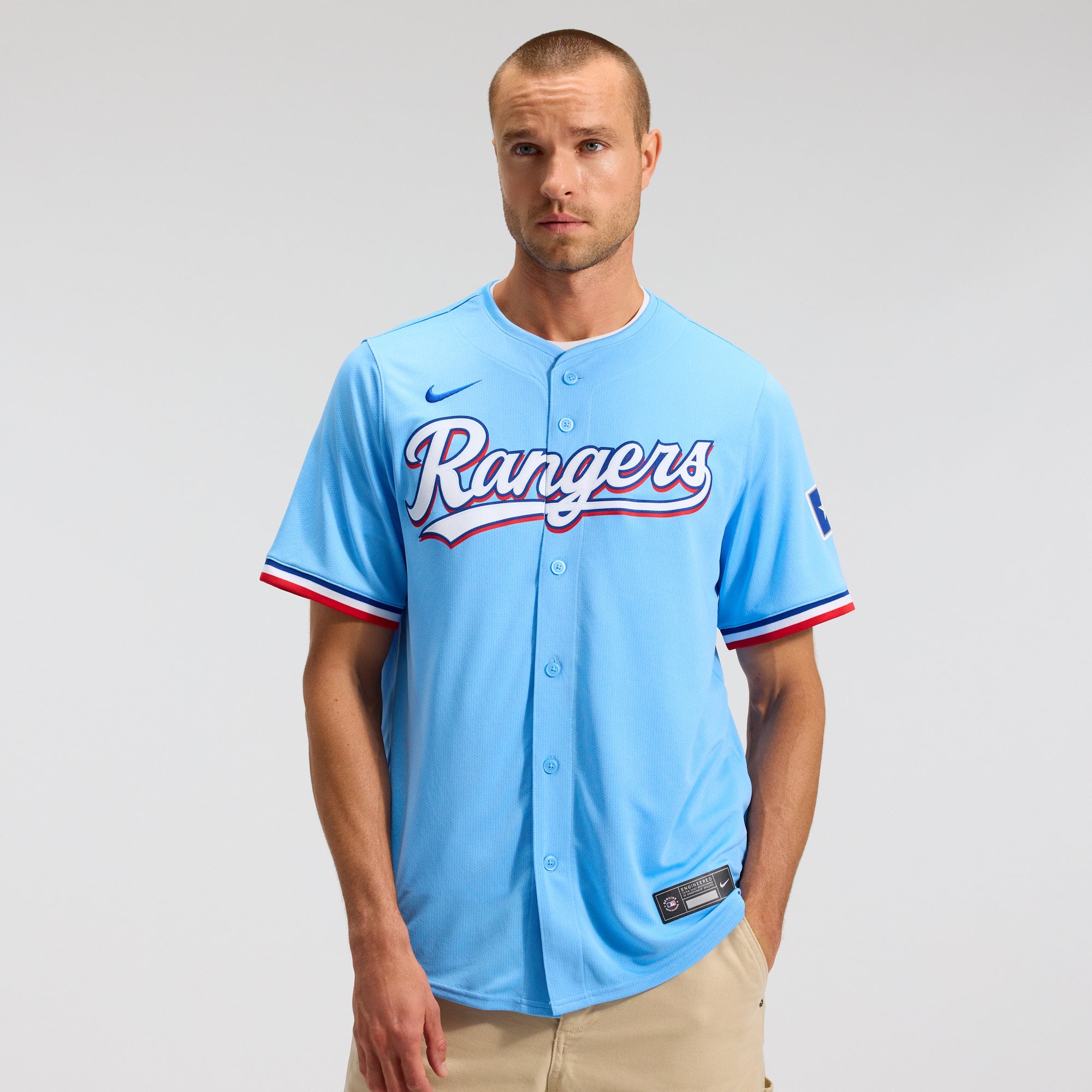 Corey Seager Texas Rangers Alternate Limited Player Jersey - Light Blue - Image 4