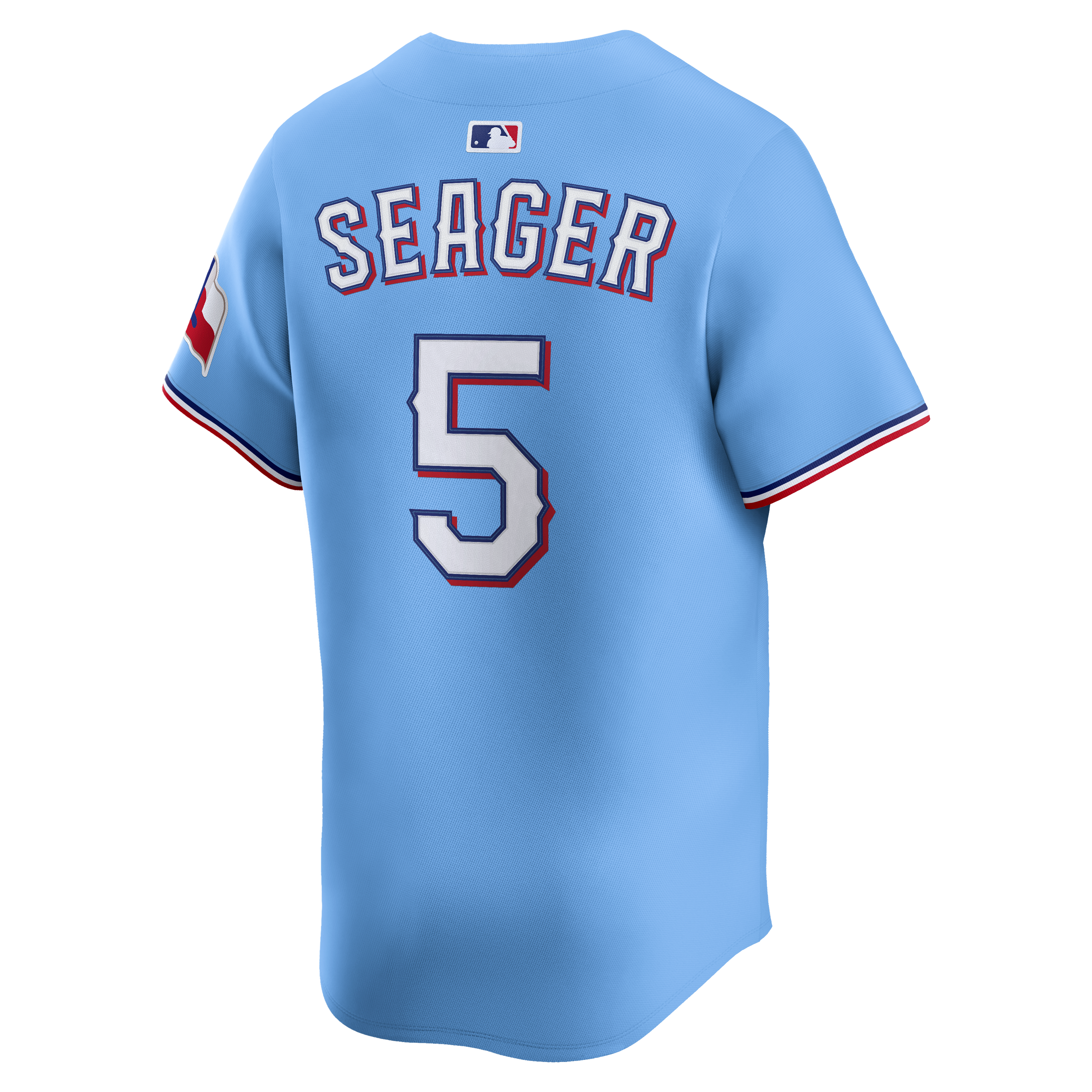 Corey Seager Texas Rangers Alternate Limited Player Jersey - Light Blue - Image 9