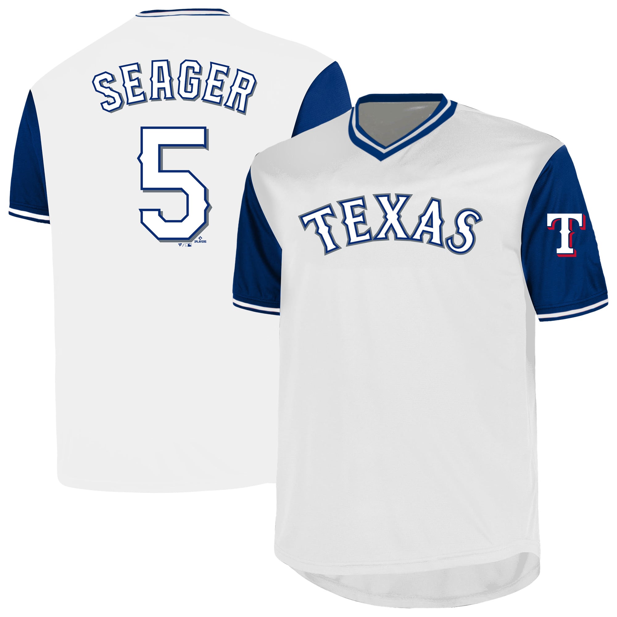 Corey Seager Texas Rangers Profile Big & Tall Name & Number Jersey - White