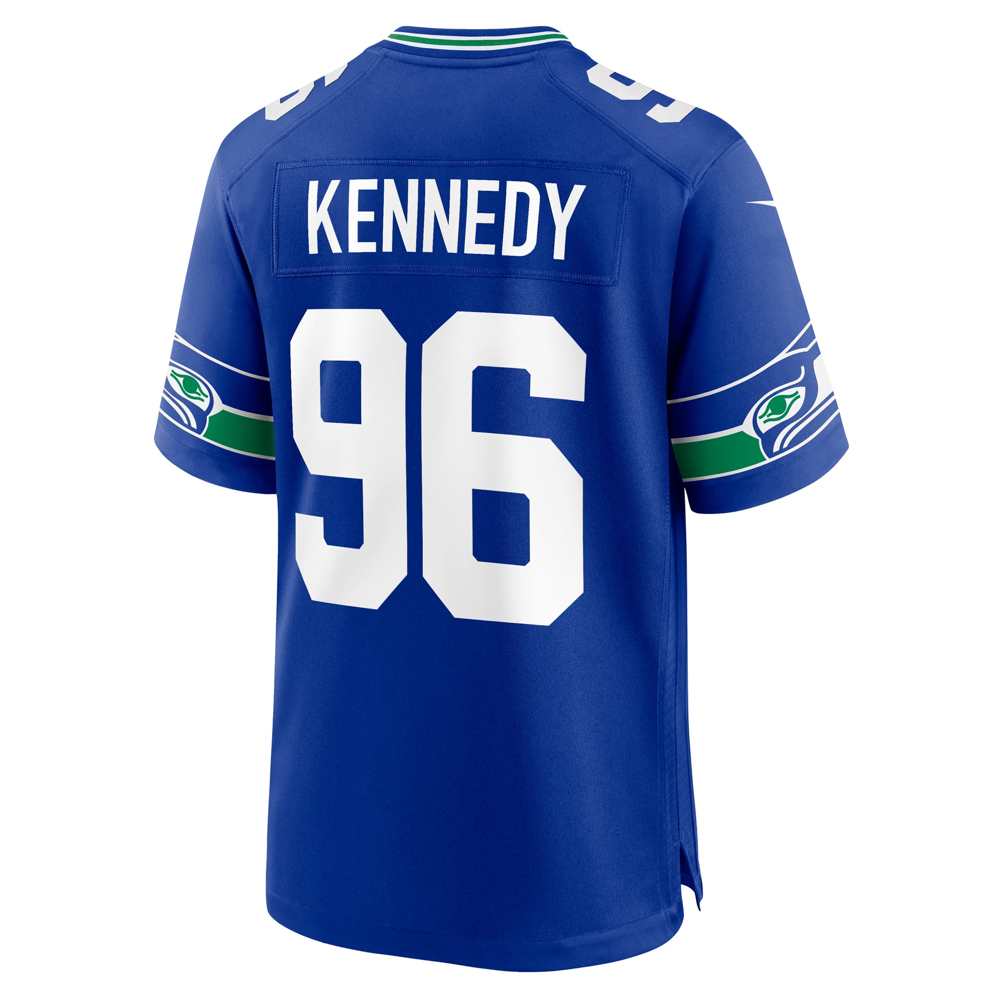 Cortez Kennedy Seattle Seahawks Retired Player Alternate Game Jersey - Royal - Image 4