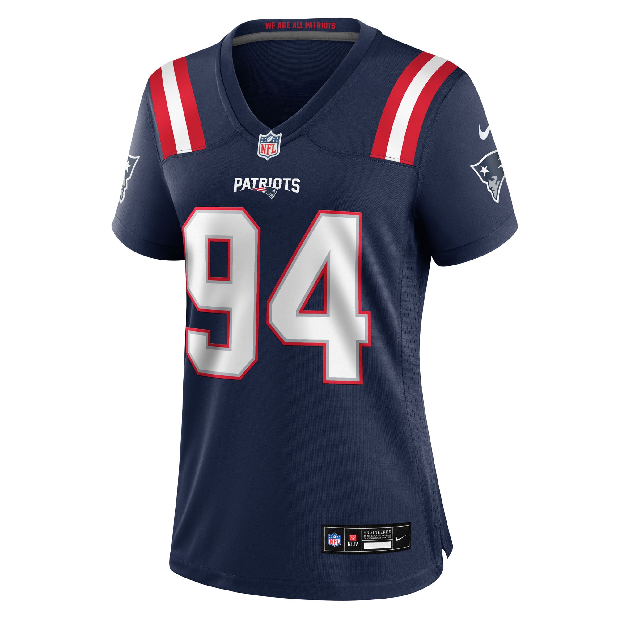 Cory Durden New England Patriots Women's Team Game Jersey - Navy - Image 3