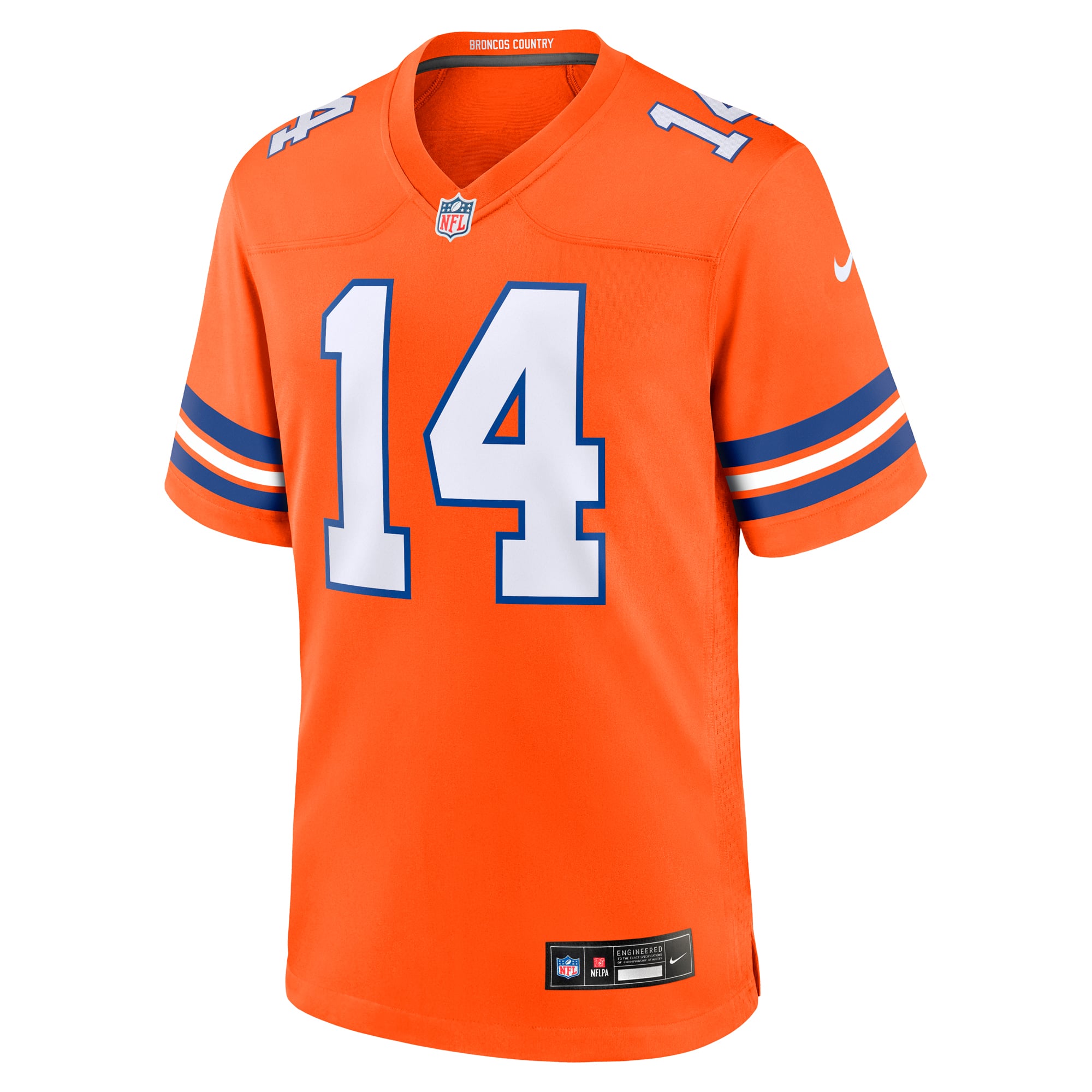 Courtland Sutton Denver Broncos Alternate Game Jersey - Orange - Image 3