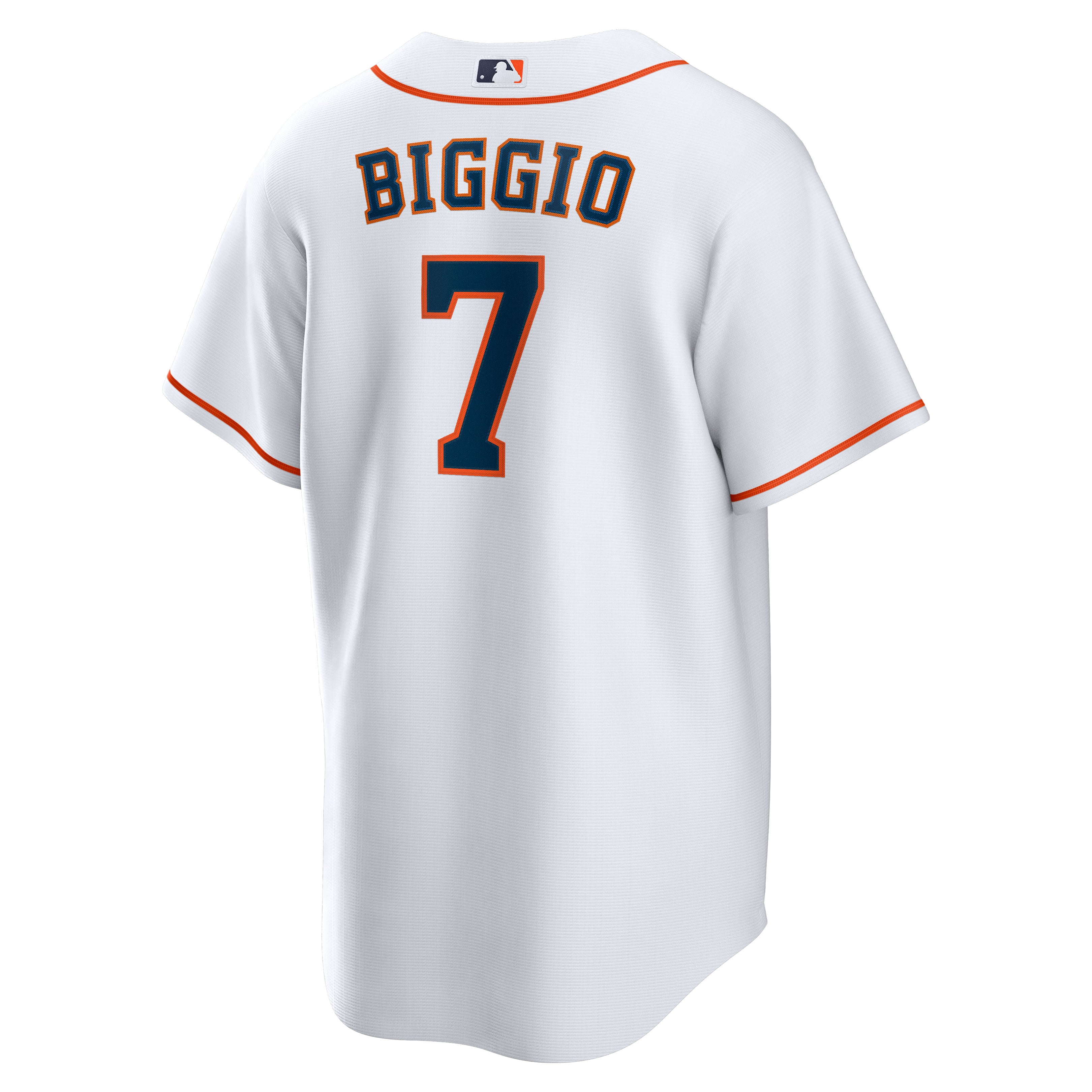 Craig Biggio Houston Astros Home Retired Player Jersey - White - Image 4