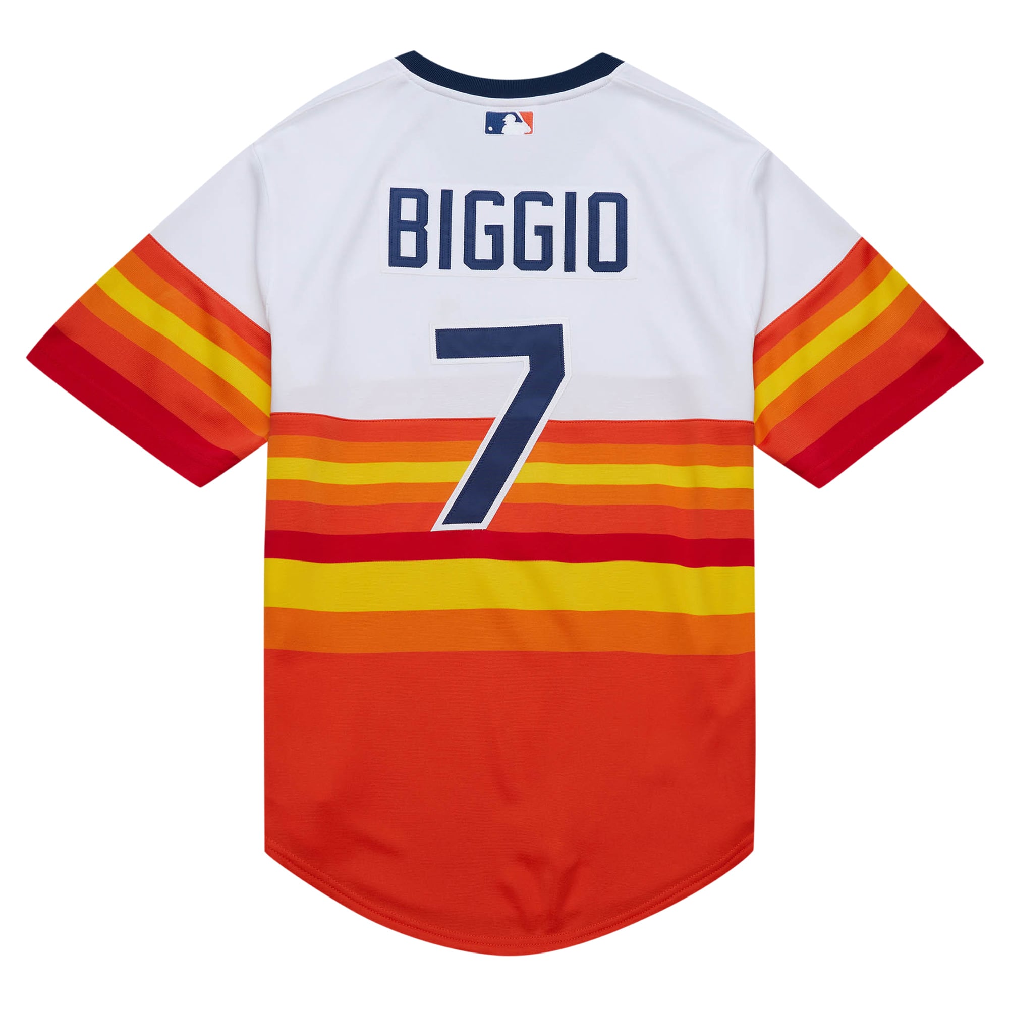 Craig Biggio Houston Astros 2004 Cooperstown Collection Throwback Jersey - White - Image 4
