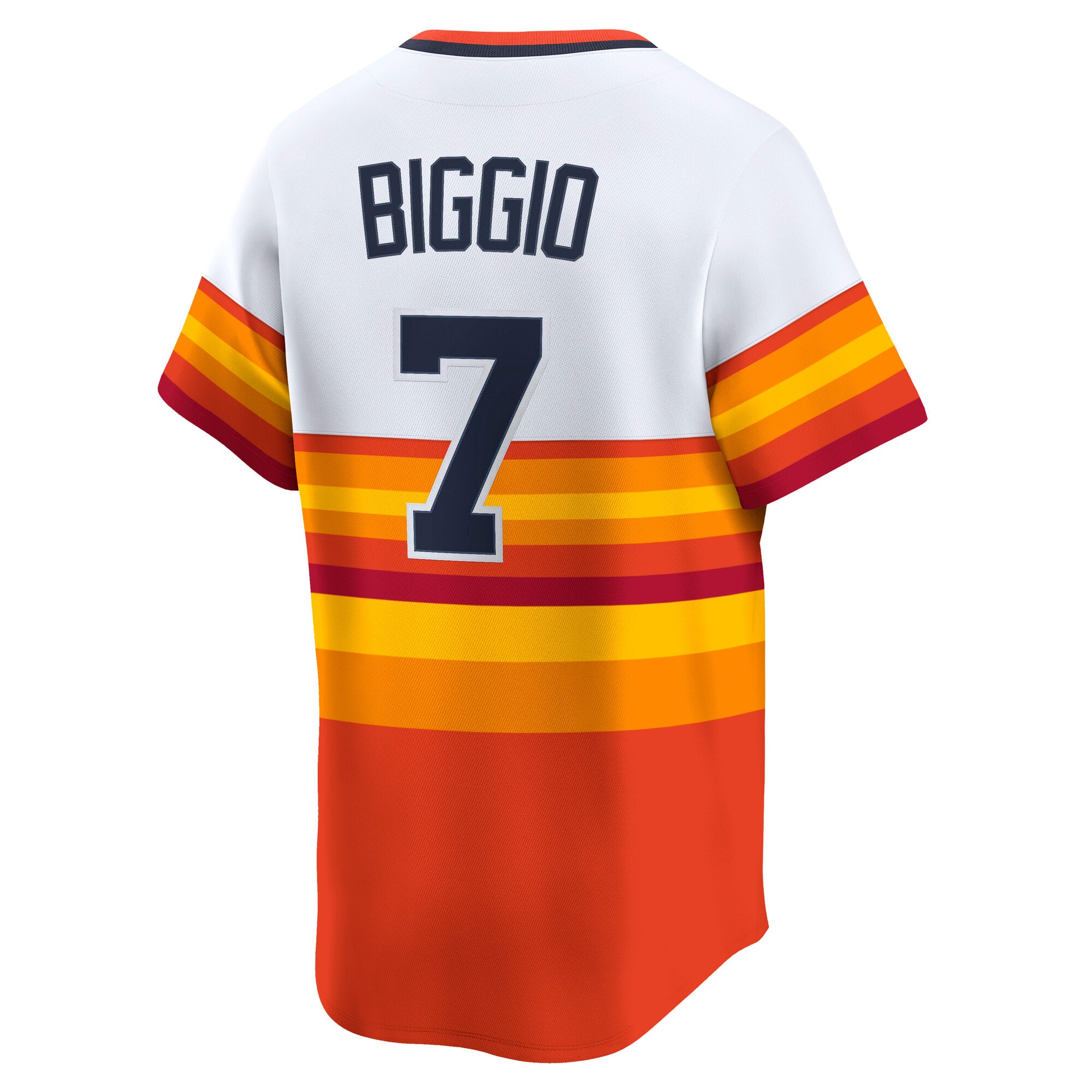 Craig Biggio Houston Astros Throwback Cooperstown Collection Limited Player Jersey - White - Image 4