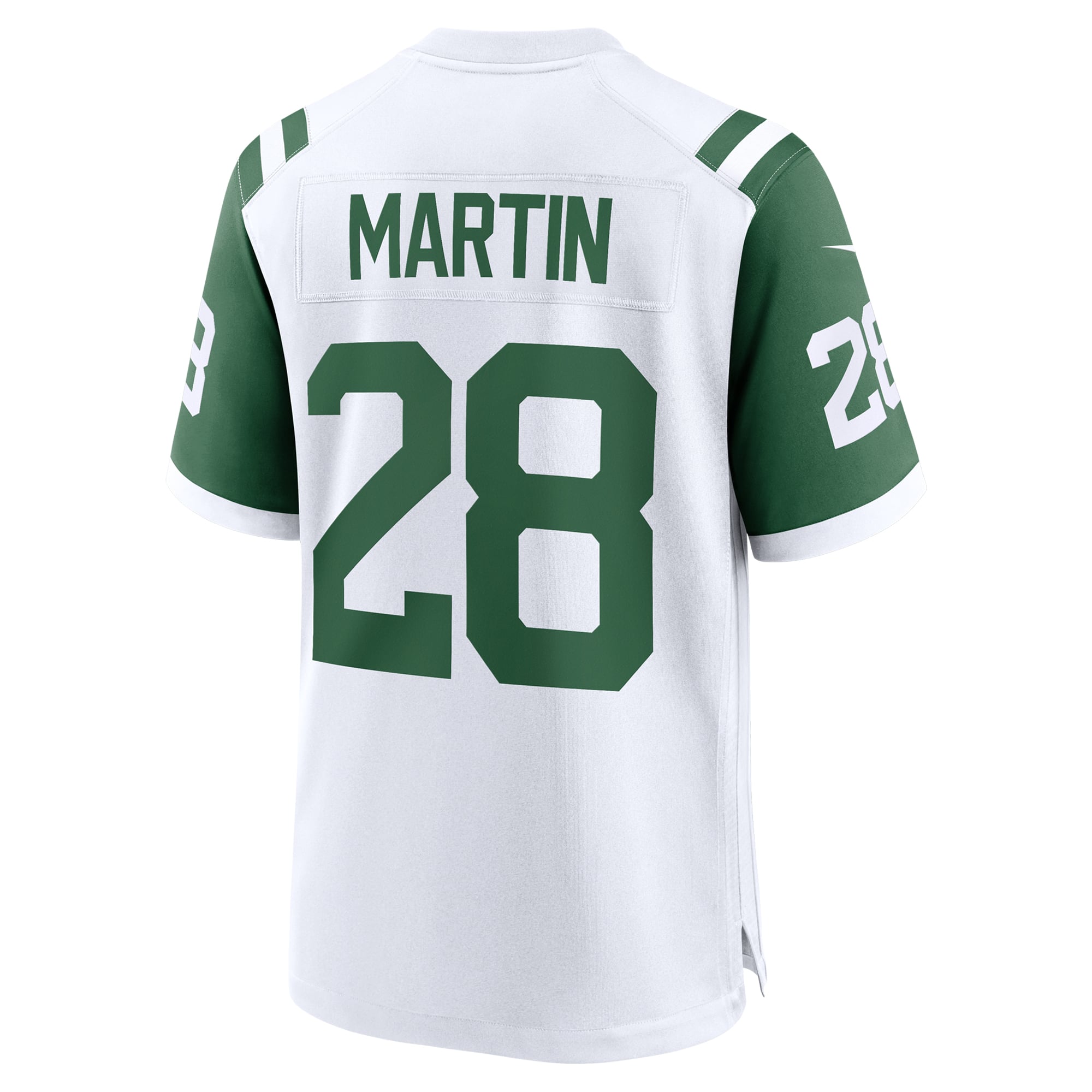 Curtis Martin New York Jets Retired Player Alternate Game Jersey - White - Image 4