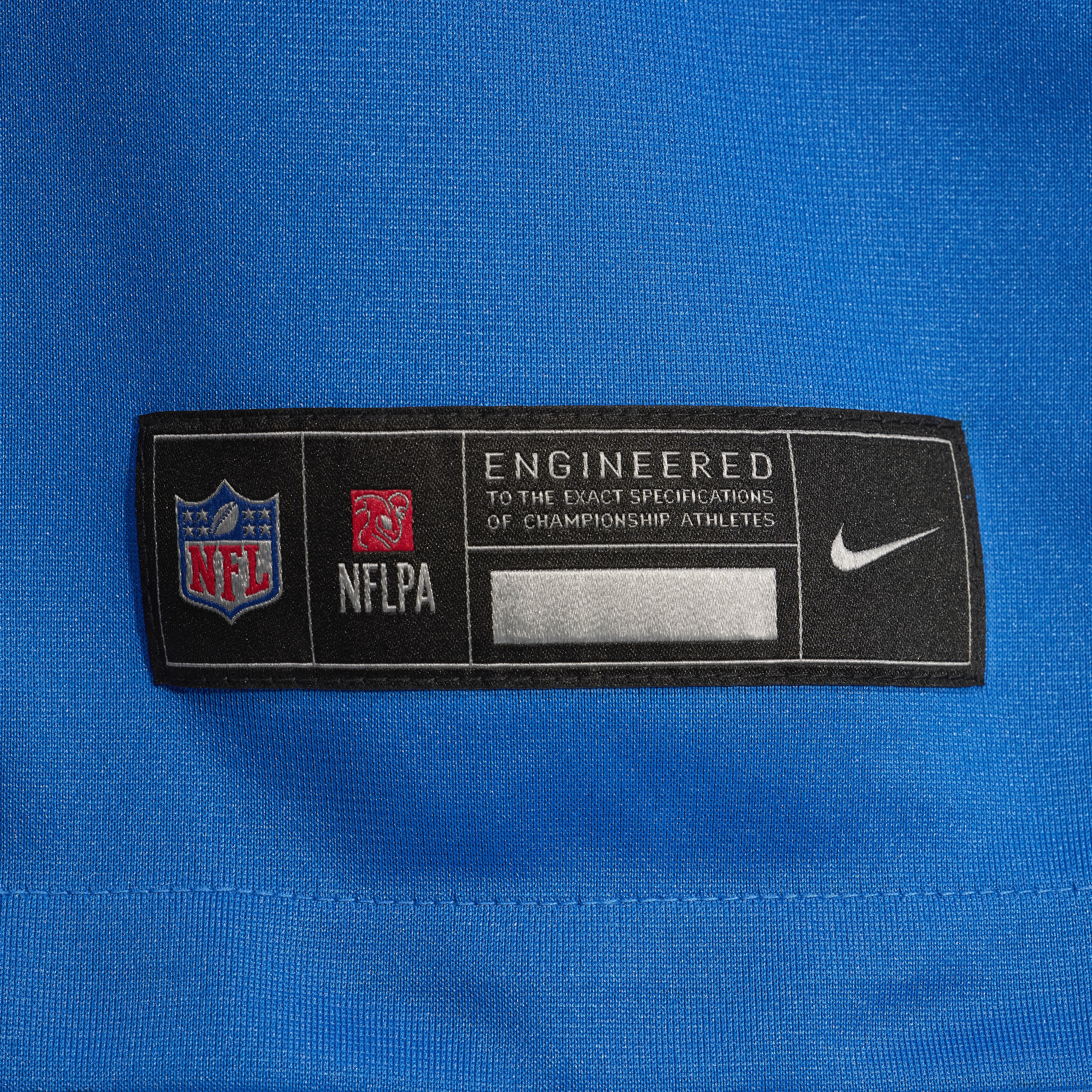 D.J. Reed Detroit Lions Team Game Jersey - Blue - Image 7
