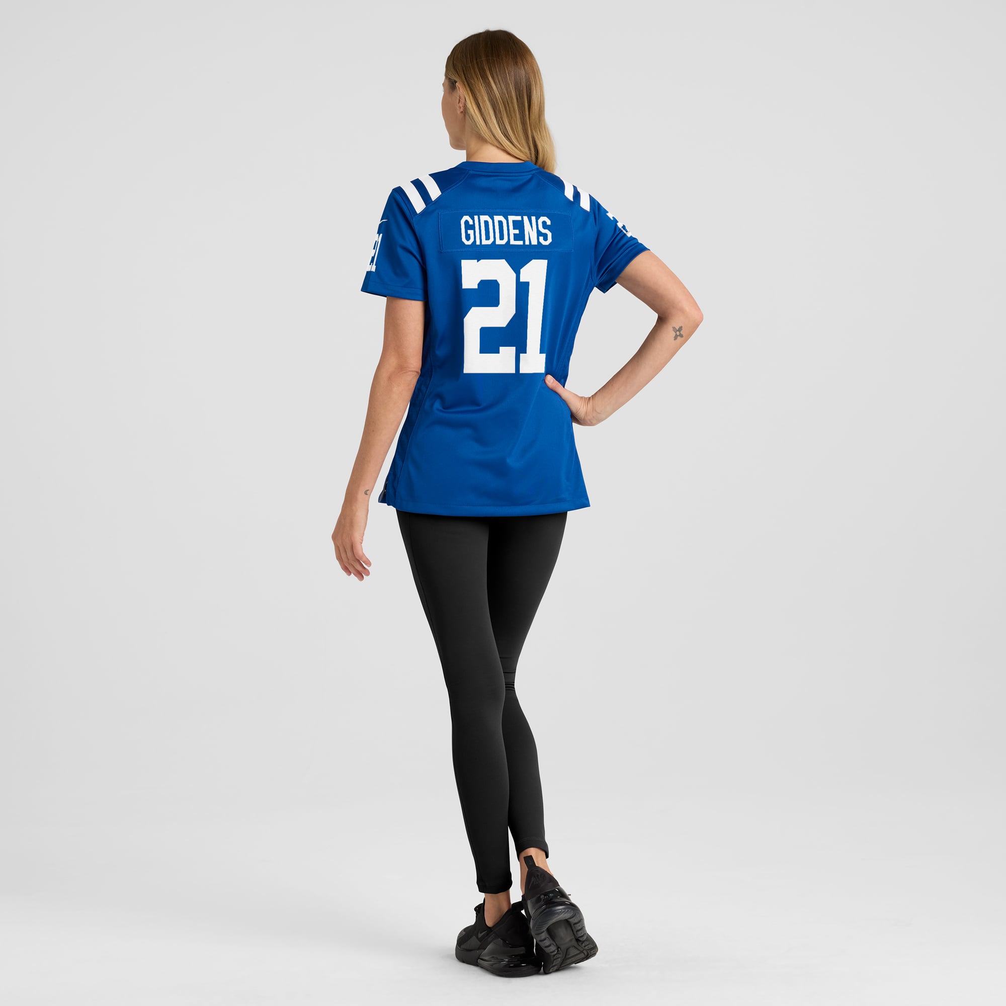 DJ Giddens Indianapolis Colts Women's Team Game Jersey - Royal - Image 6