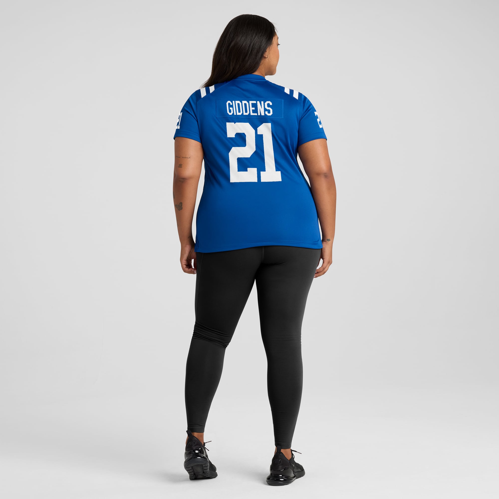 DJ Giddens Indianapolis Colts Women's Team Game Jersey - Royal - Image 8