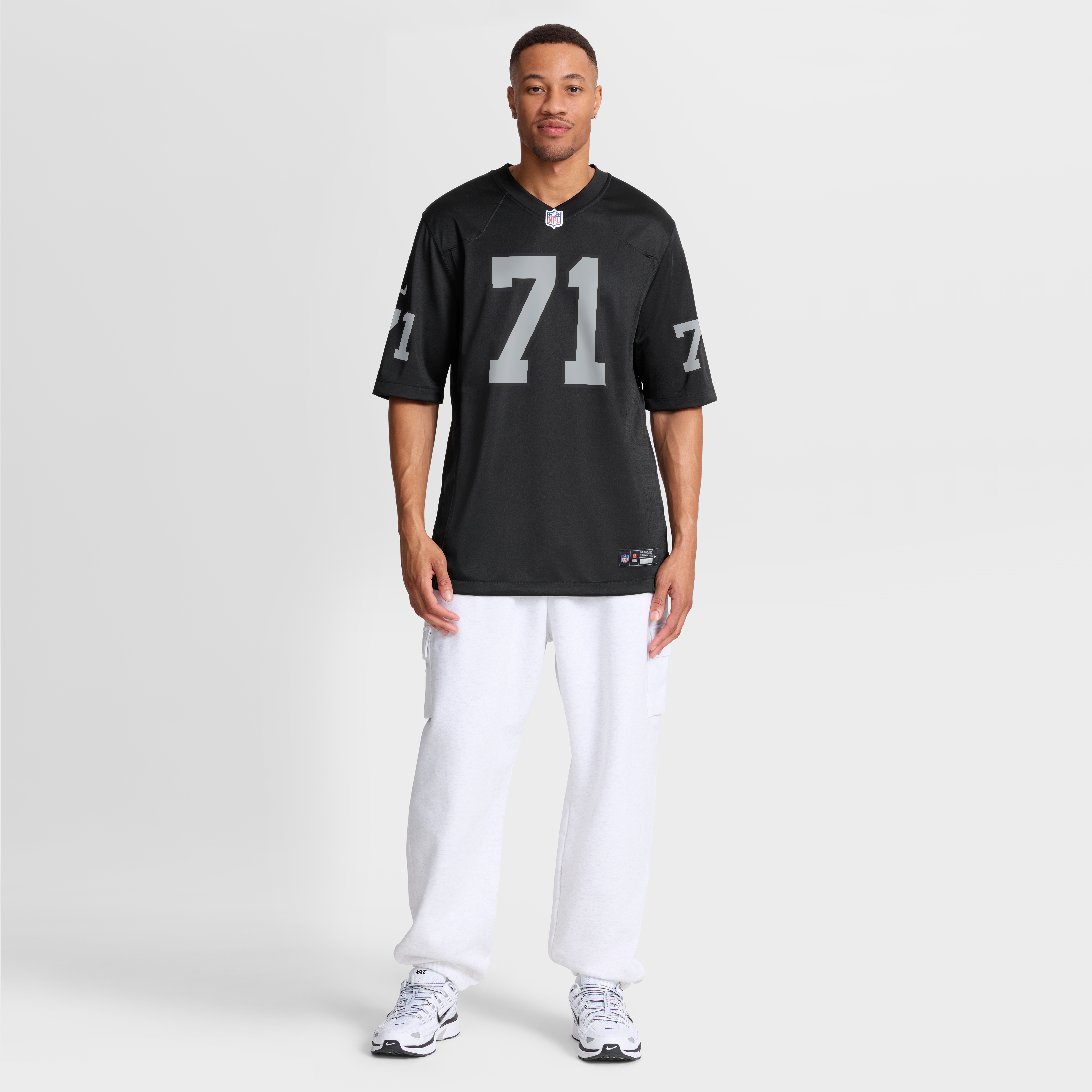 DJ Glaze Las Vegas Raiders Team Game Jersey - Black - Image 8