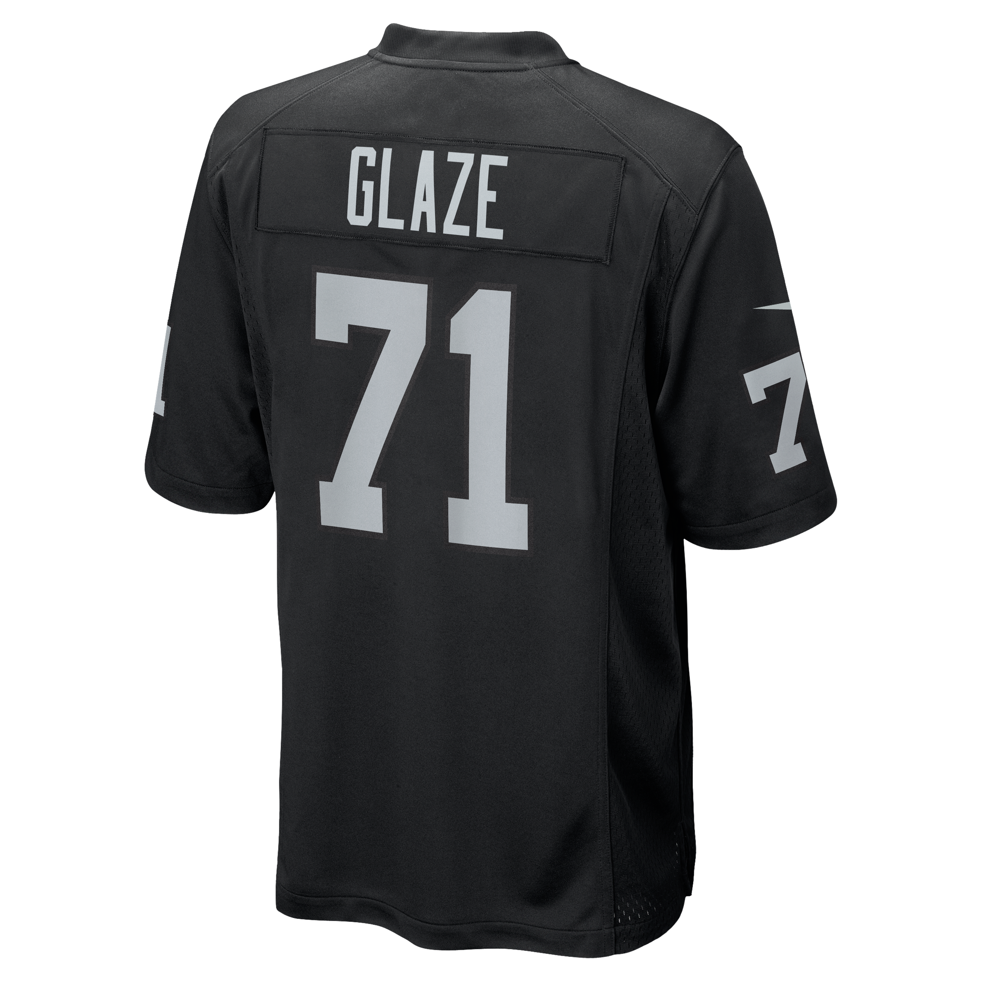 DJ Glaze Las Vegas Raiders Team Game Jersey - Black - Image 4