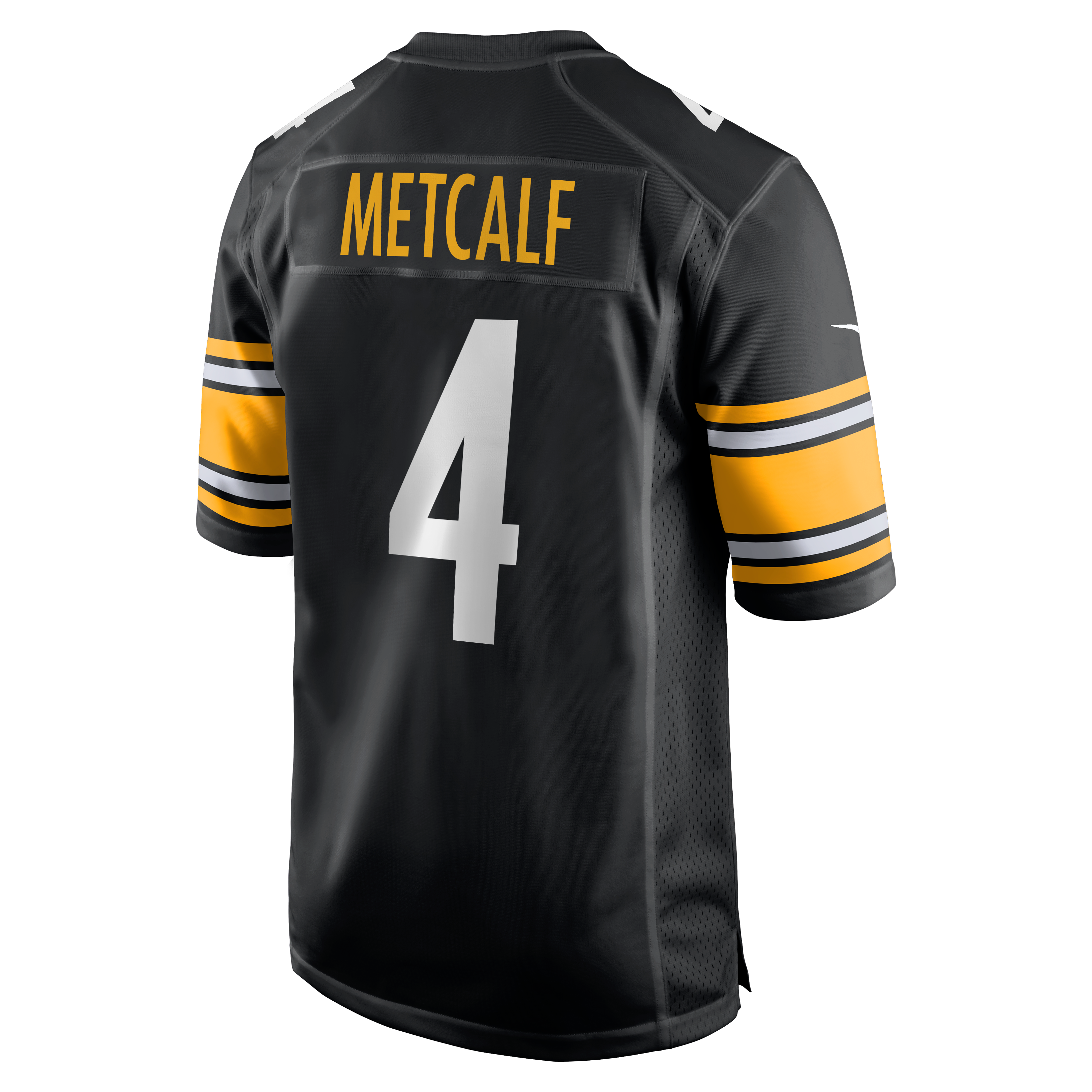 DK Metcalf Pittsburgh Steelers Game Player Jersey - Black - Image 4