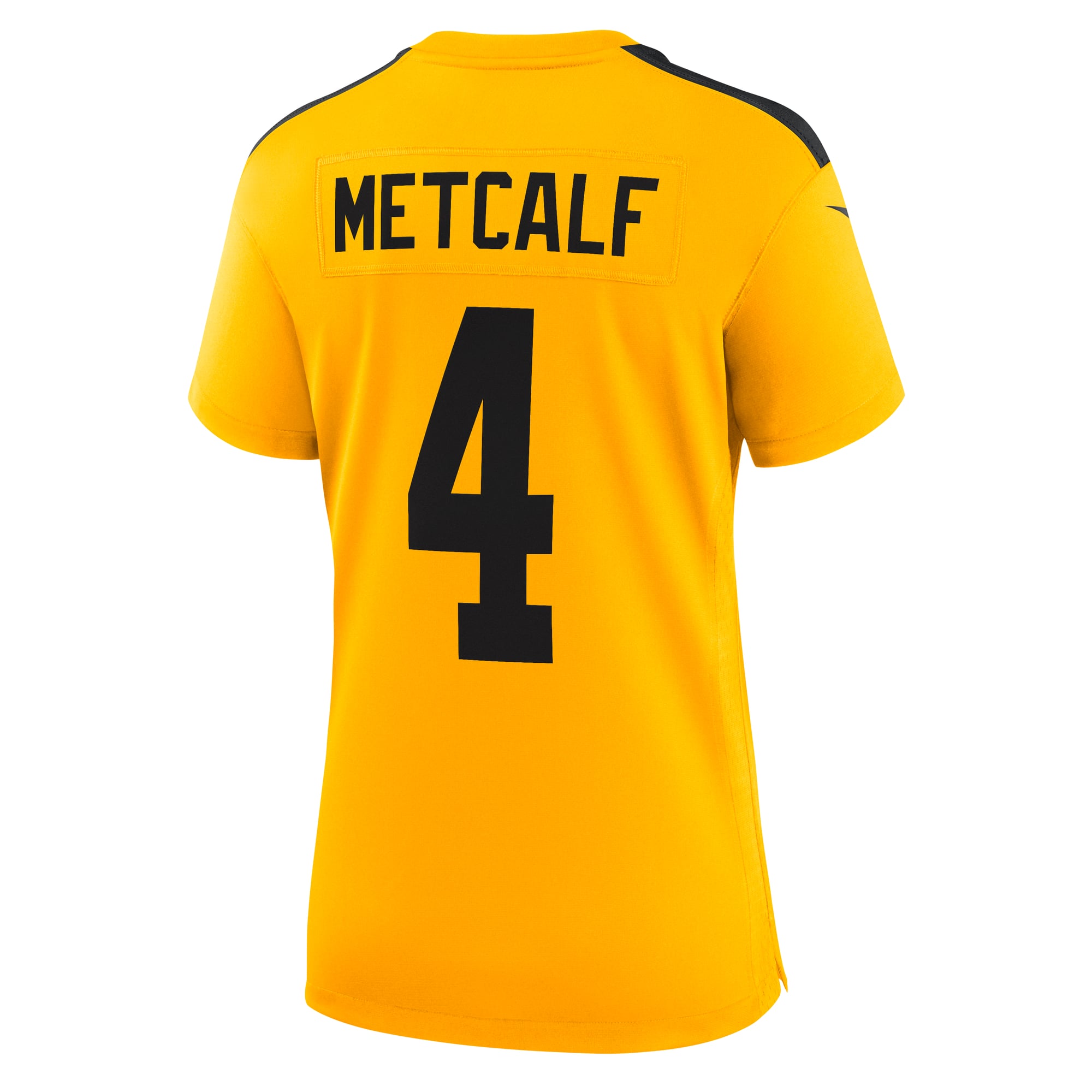 DK Metcalf Pittsburgh Steelers Women's Alternate 1933 Throwback Game Jersey - Gold - Image 4
