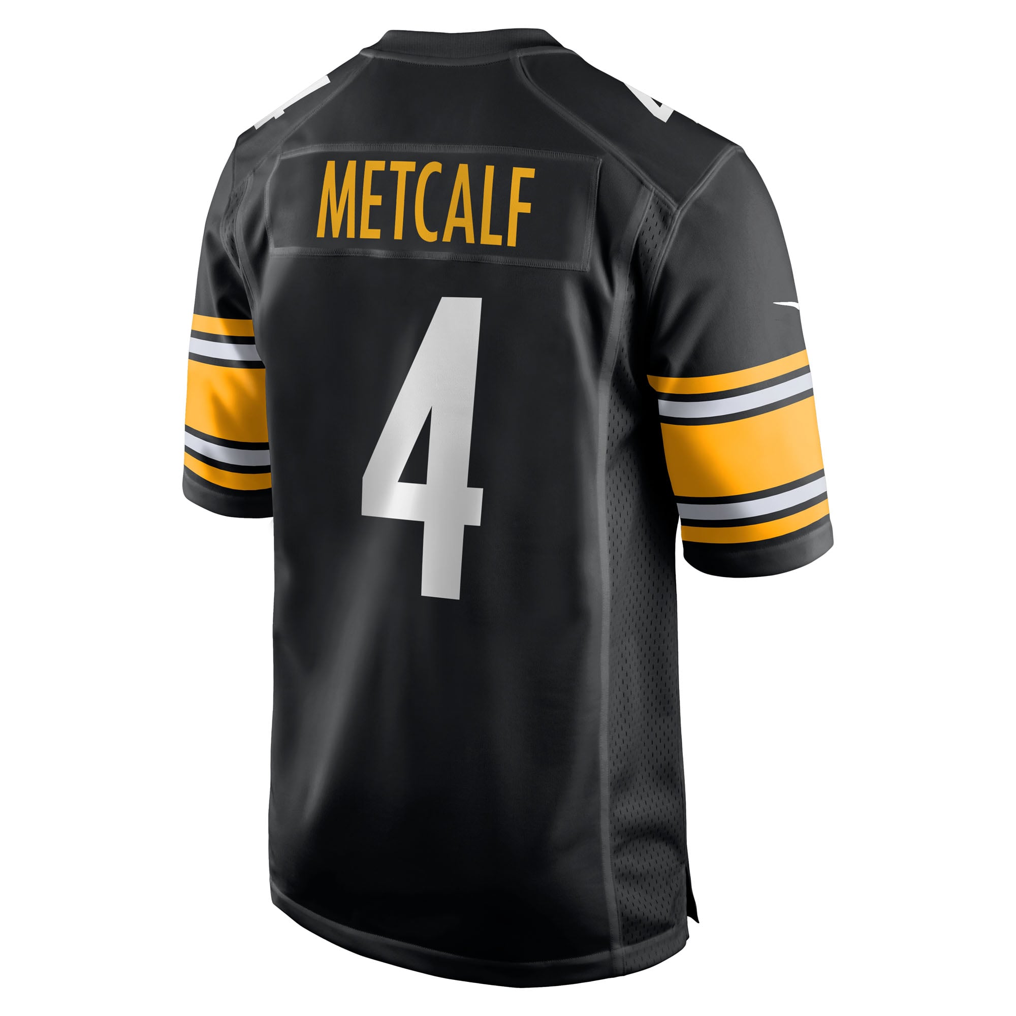 DK Metcalf Pittsburgh Steelers Youth Game Jersey - Black - Image 4